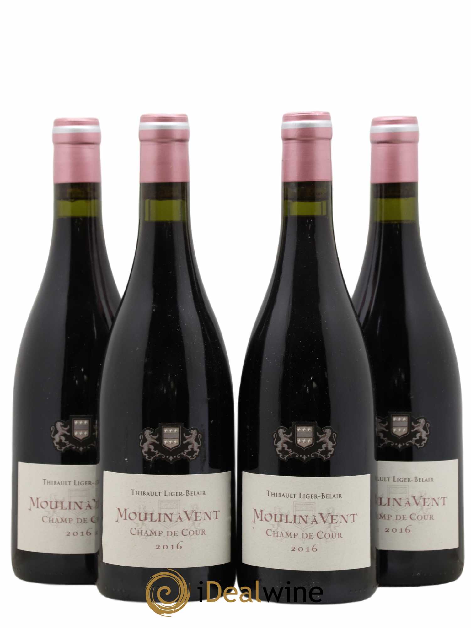 Moulin-à-Vent Champs de Cour Thibault Liger Belair 2016 - Posten von 4 Flaschen - 0