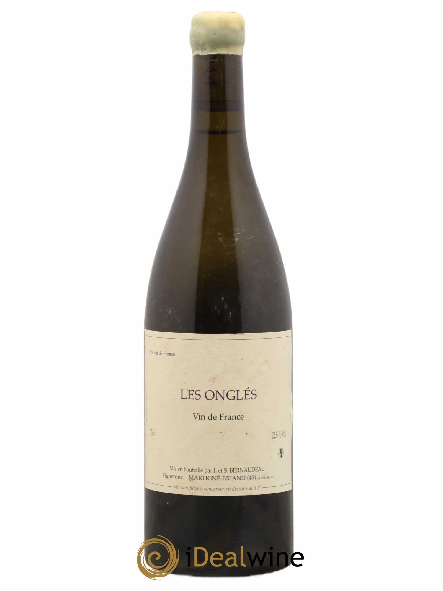 Vin de France Les Onglés Stéphane Bernaudeau 2014 - Lot de 1 bouteille - 0