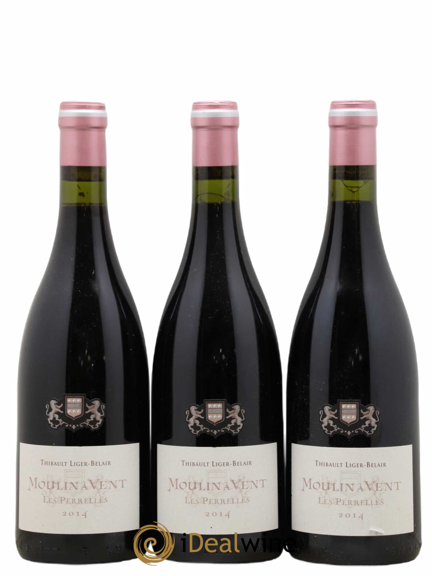Moulin-à-Vent Les Pérelles Thibault Liger Belair 2014 - Posten von 3 Flaschen - 0