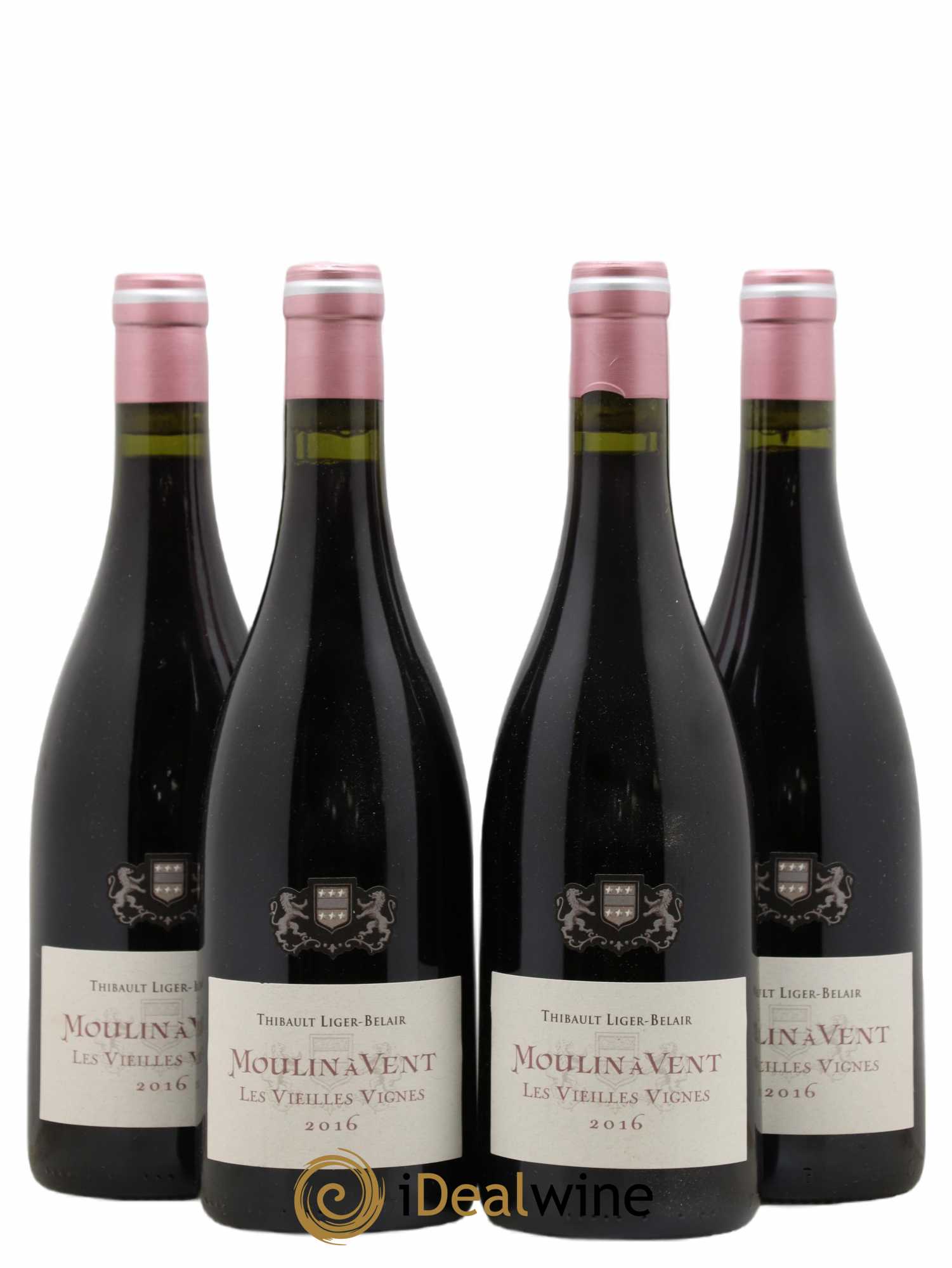 Moulin-à-Vent Les Vieilles Vignes Thibault Liger-Belair 2016 - Lot de 4 bouteilles - 0