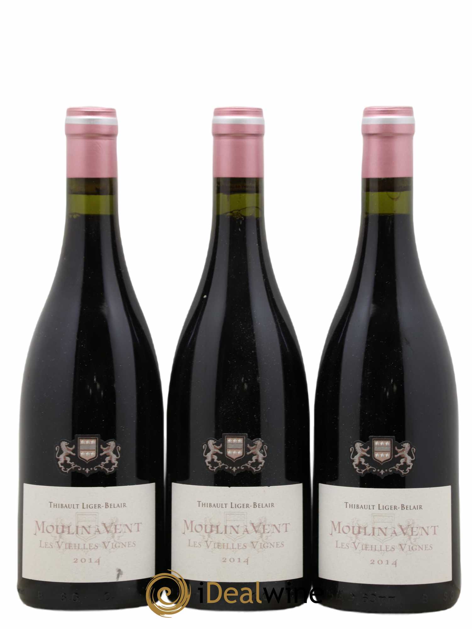 Moulin-à-Vent Les Vieilles Vignes Thibault Liger-Belair 2014 - Lot de 3 bouteilles - 0
