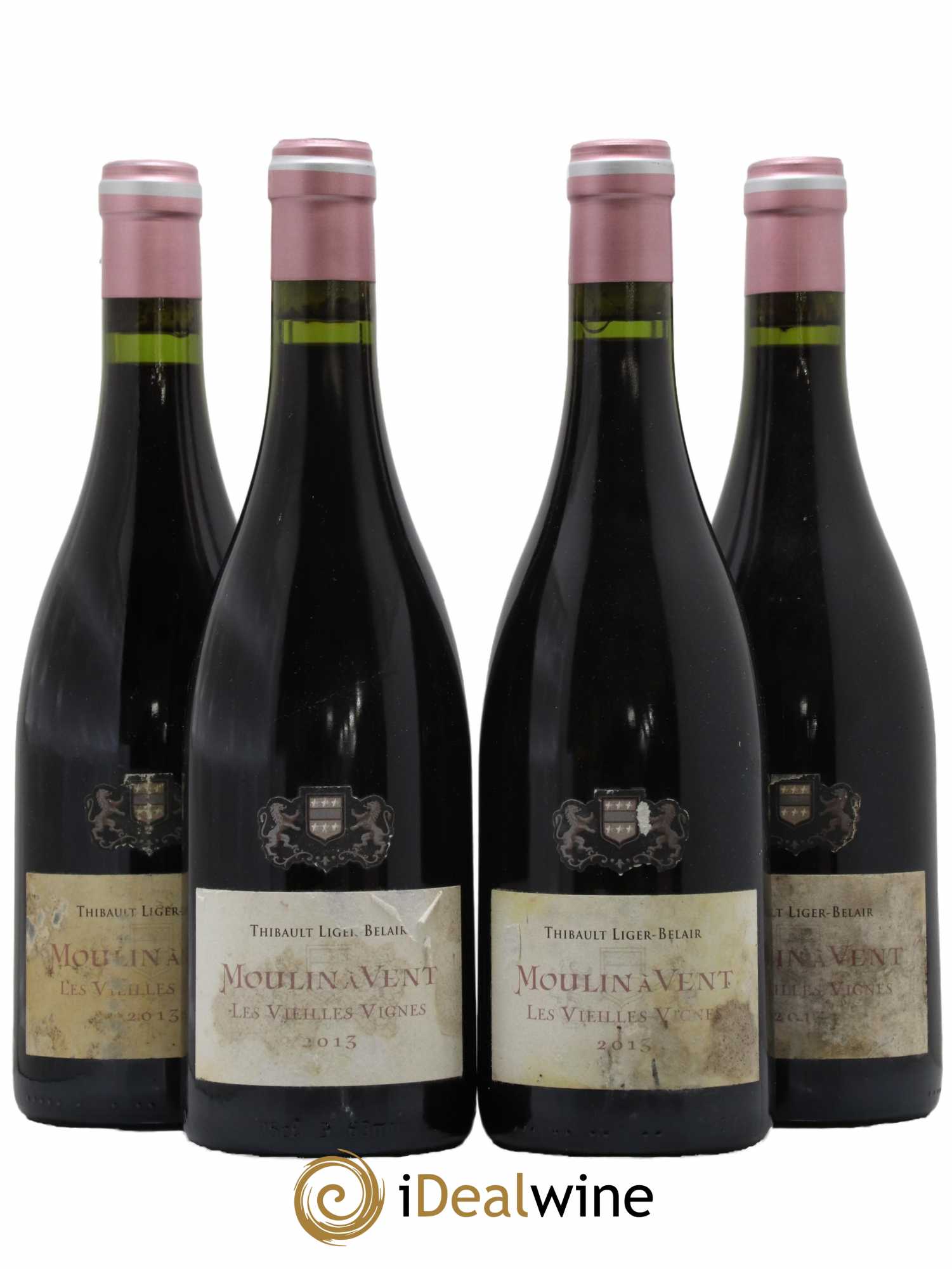 Moulin-à-Vent Les Vieilles Vignes Thibault Liger-Belair 2013 - Lot de 4 bouteilles - 0