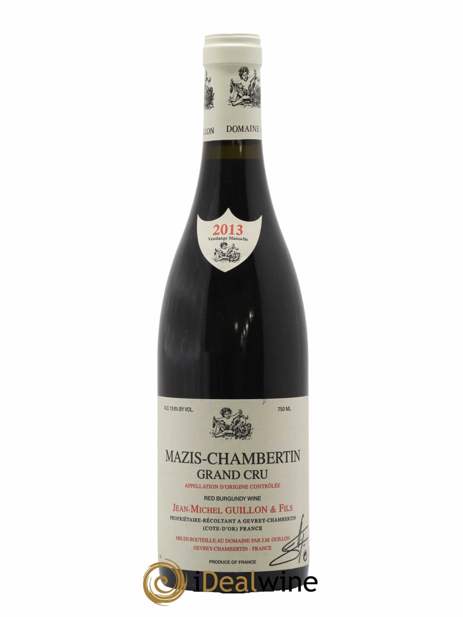 Mazis-Chambertin Grand Cru Jean-Michel Guillon 2013 - Lot de 1 bouteille - 0
