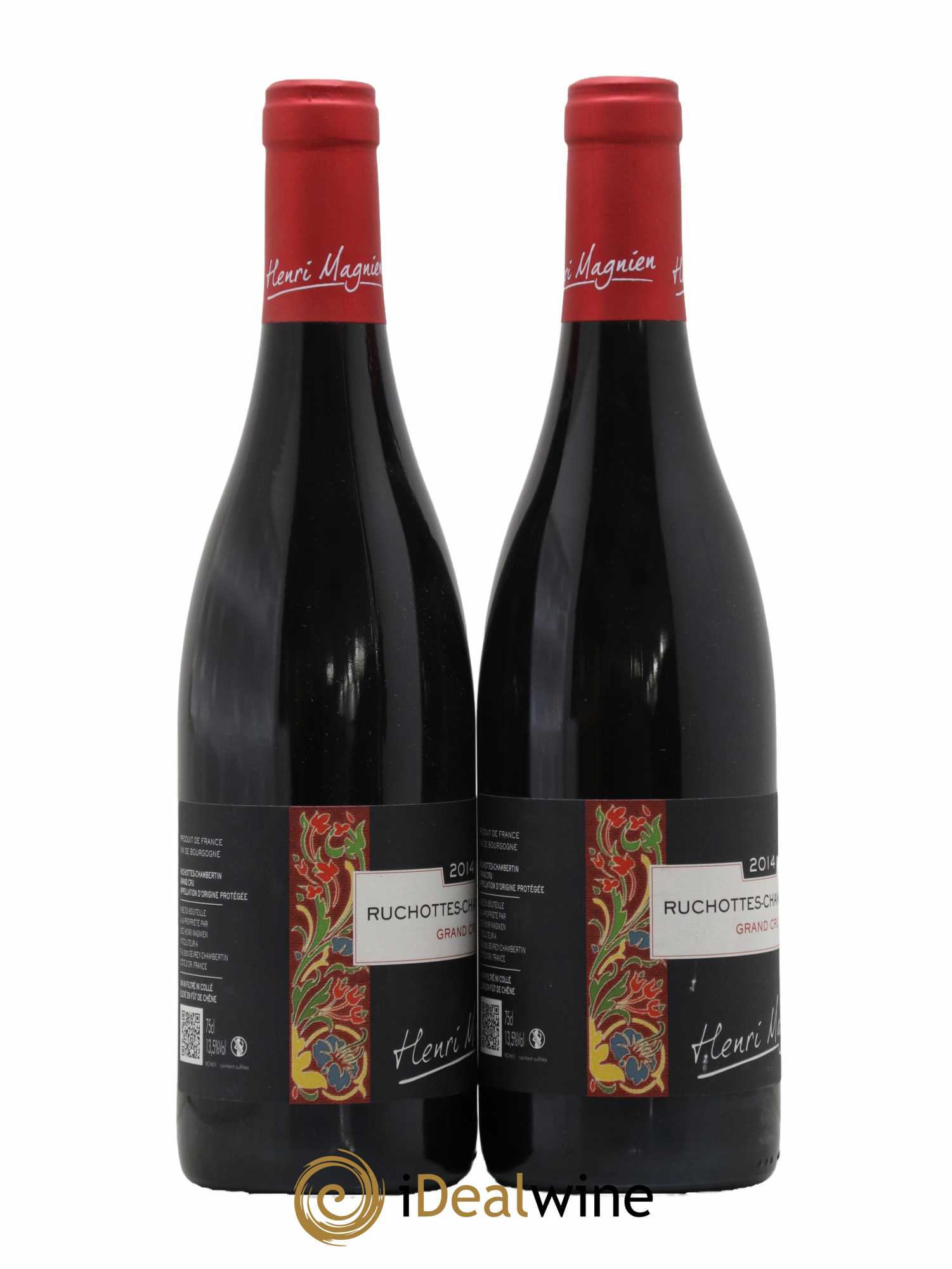 Ruchottes-Chambertin Grand Cru Henri Magnien (Domaine) 2014 - Lot de 2 bouteilles - 1