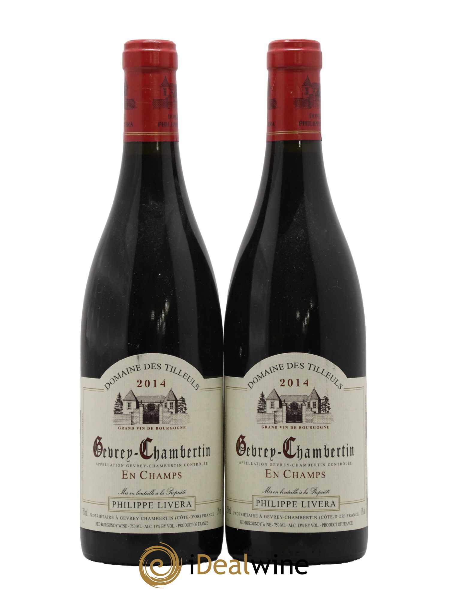 Gevrey-Chambertin En Champs Tilleuls (Domaine des) - Philippe Livera 2014 - Lot de 2 bouteilles - 0