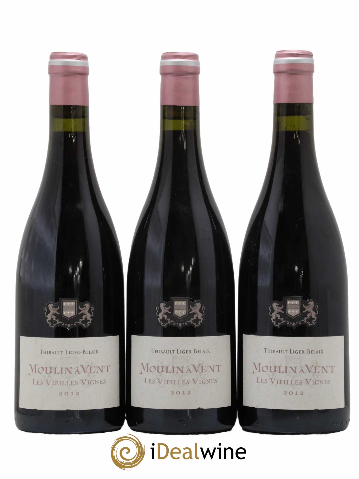 Moulin-à-Vent Les Vieilles Vignes Thibault Liger-Belair 2012 - Lot de 3 bouteilles - 0