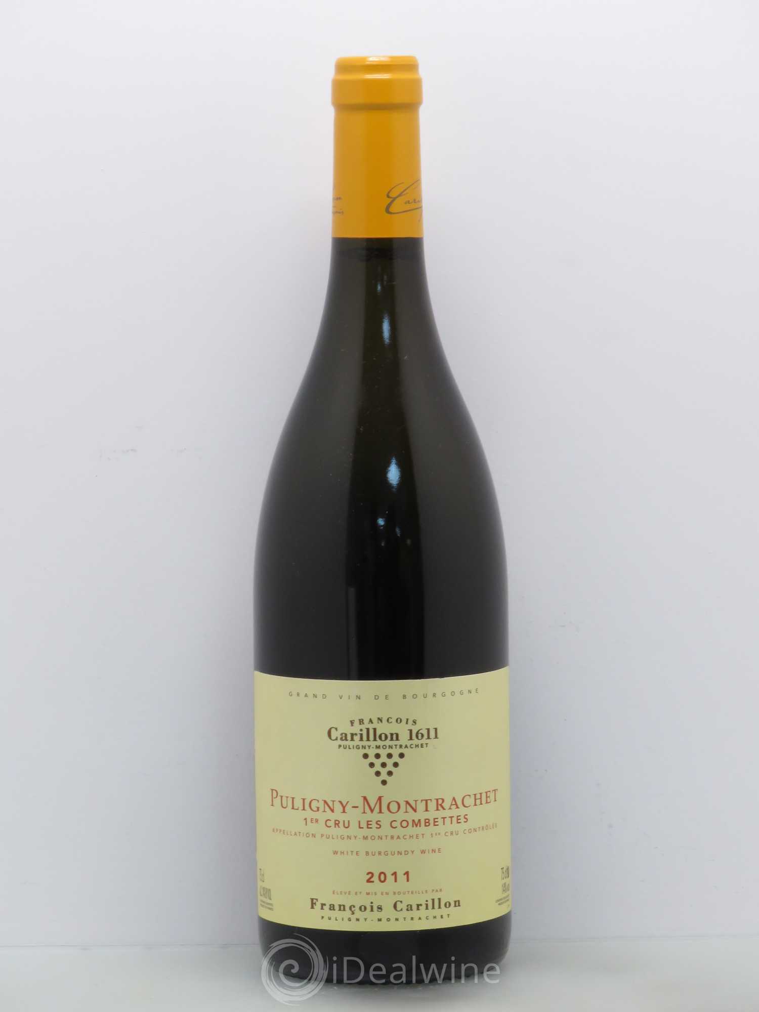 Puligny-Montrachet 1er Cru Combettes François Carillon 2011 - Posten von 1 Flasche - 0