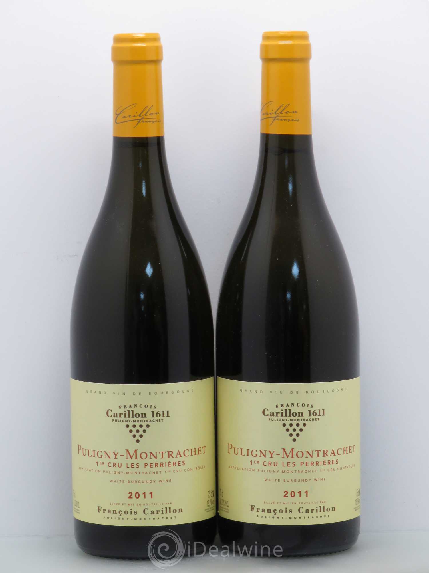 Puligny-Montrachet 1er Cru Perrieres François Carillon 2011 - Posten von 2 Flaschen - 0
