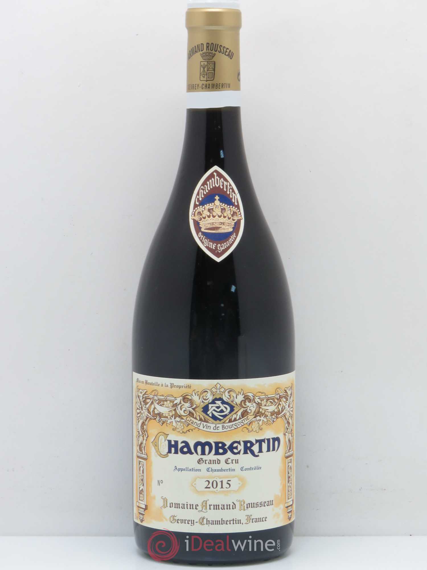 Chambertin Grand Cru Armand Rousseau (Domaine) 2015 - Lot de 1 bouteille - 0