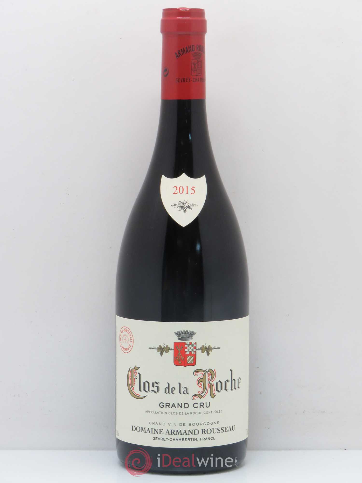 Clos de la Roche Grand Cru Armand Rousseau (Domaine) 2015 - Lot de 1 bouteille - 0