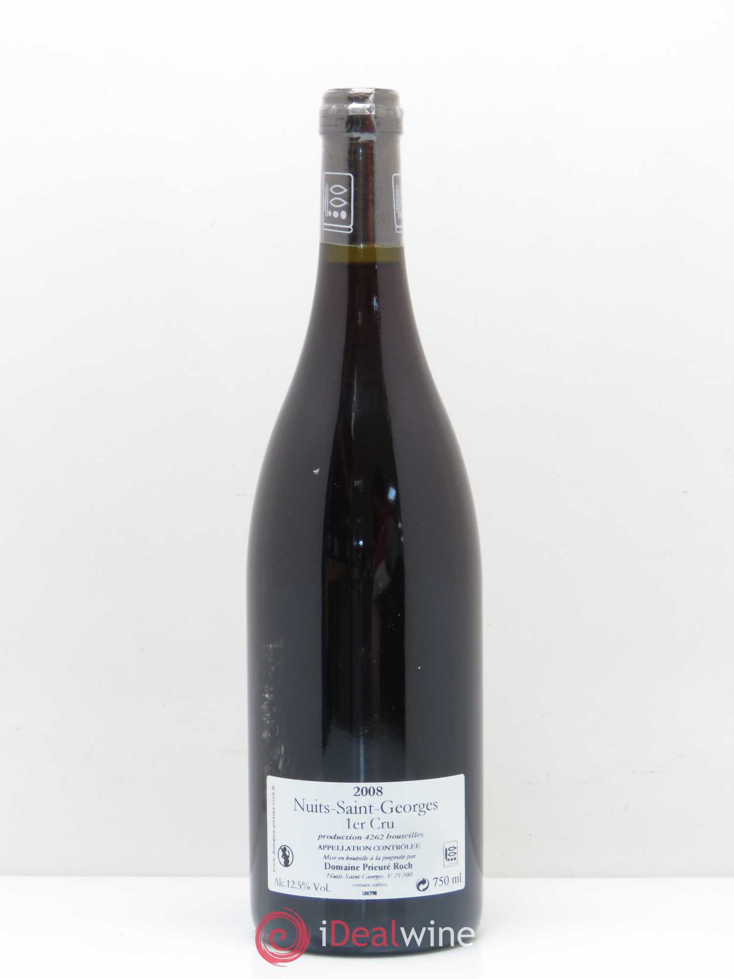 Nuits-Saint-Georges 1er Cru Vieilles Vignes Prieuré Roch 2008 - Lot de 1 bouteille - 1
