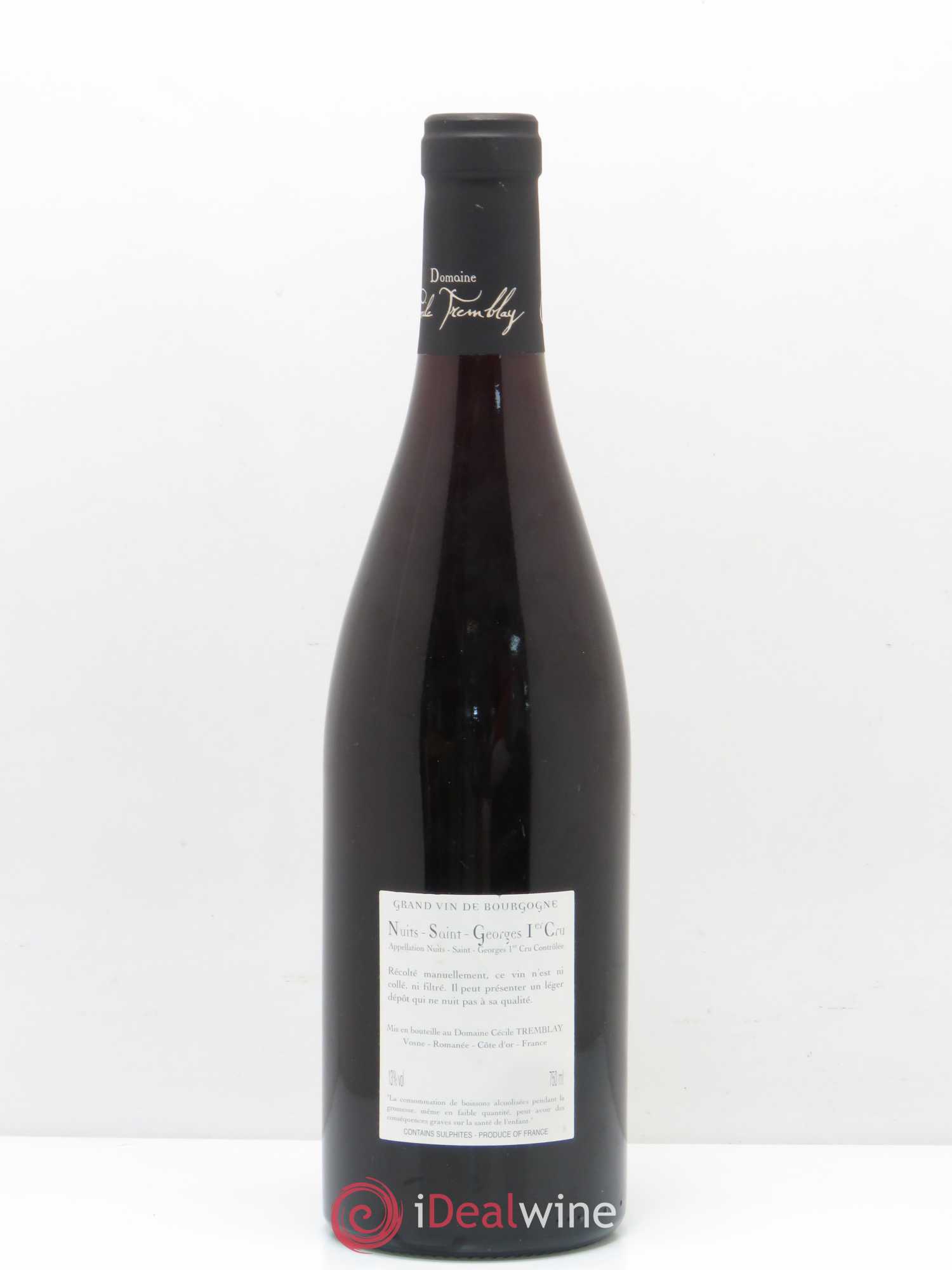 Nuits-Saint-Georges 1er Cru Les Murgers Cécile Tremblay 2009 - Lot de 1 bouteille - 1