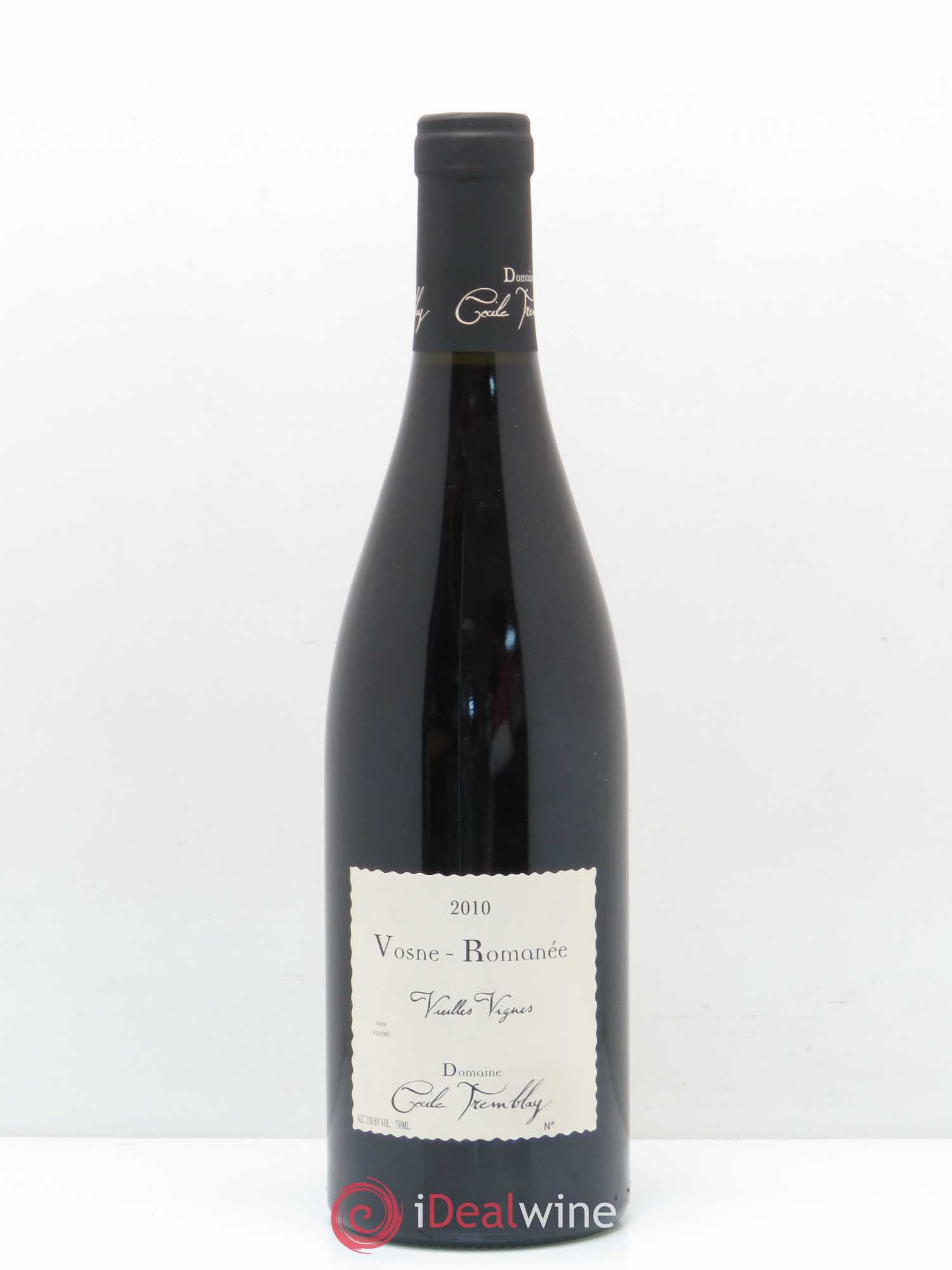 Vosne-Romanée Vieilles Vignes Cécile Tremblay 2010 - Lot de 1 bouteille - 0