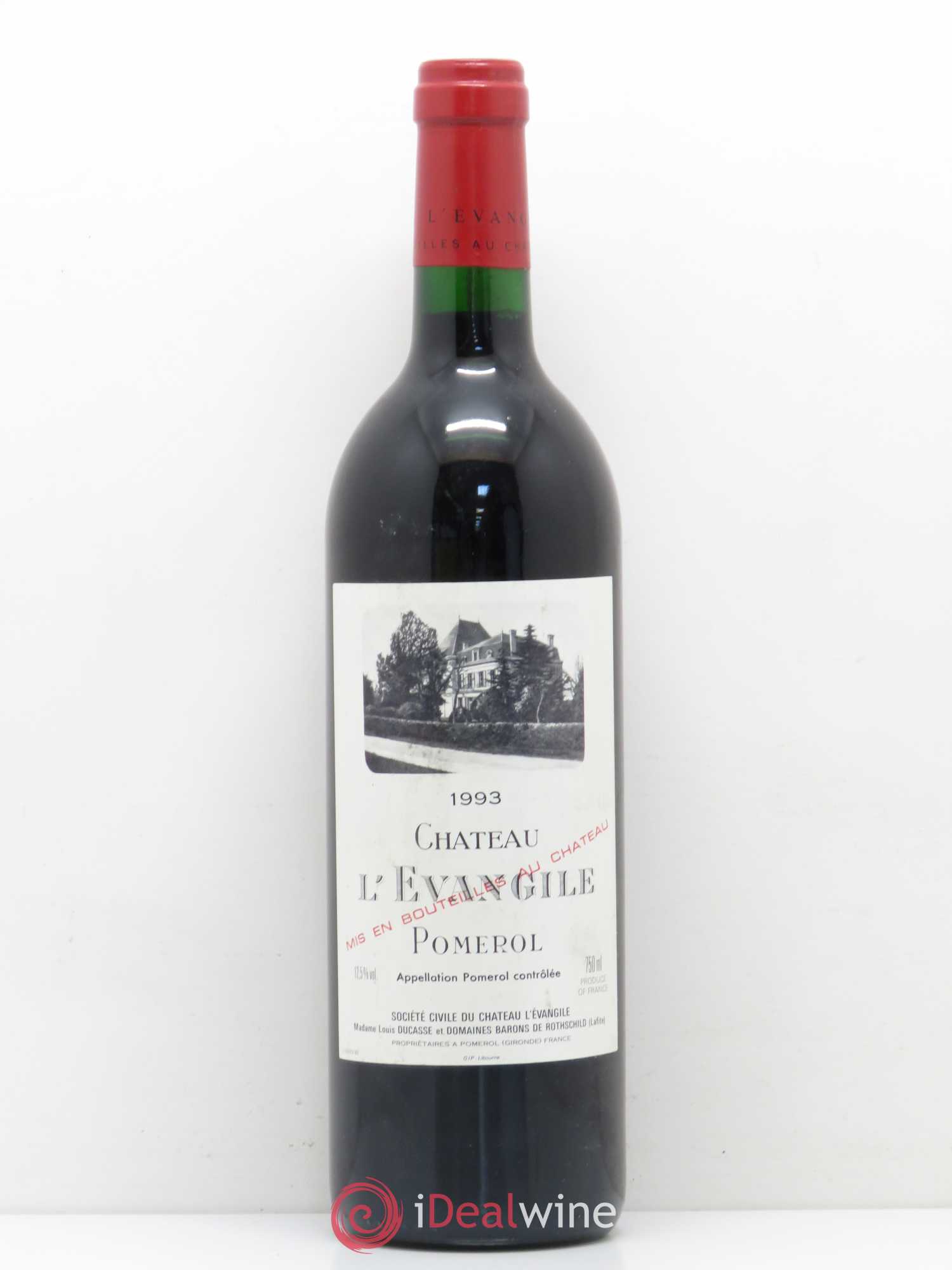 Château l' Évangile 1993 - Lot de 1 bouteille - 0