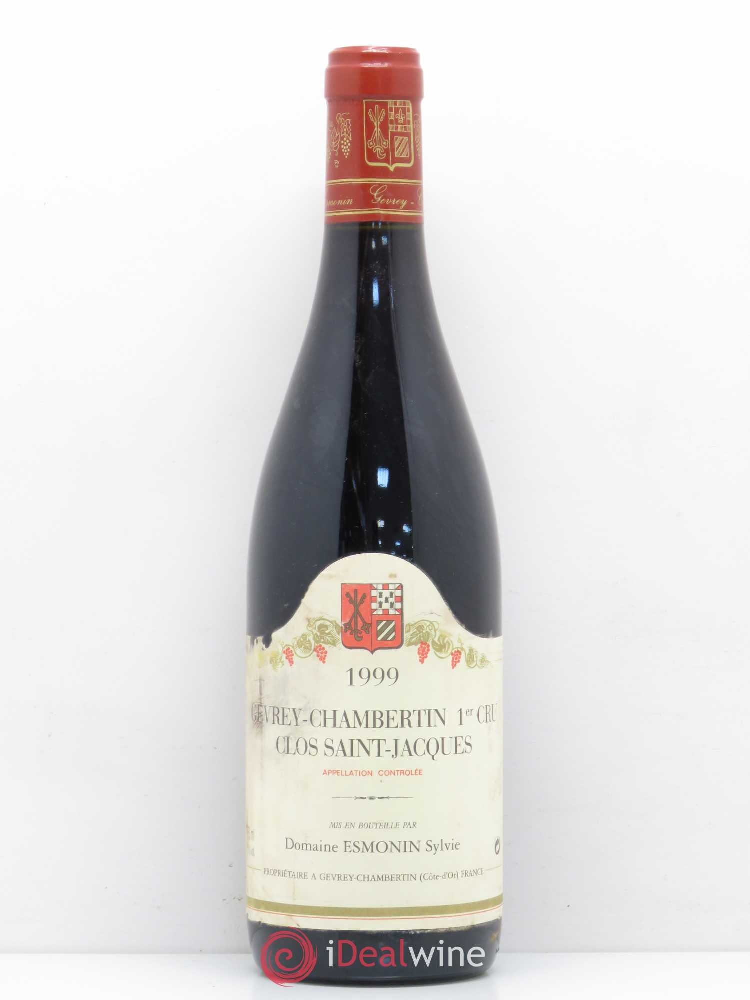 Gevrey-Chambertin 1er Cru Clos Saint Jacques Sylvie Esmonin 1999 - Lotto di 1 bottiglia - 0