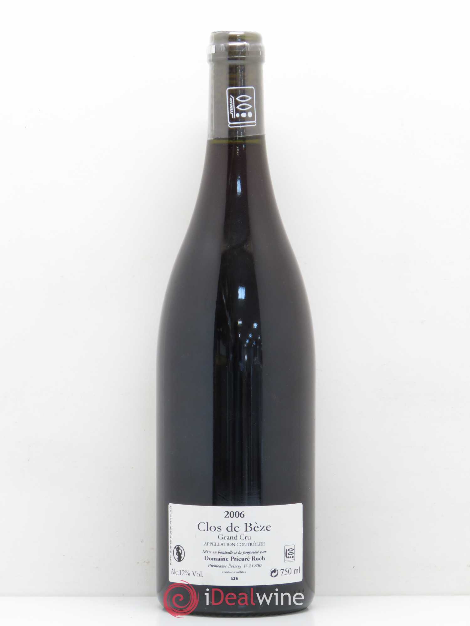 Chambertin Clos de Bèze Grand Cru Prieuré Roch 2006 - Lot de 1 bouteille - 1