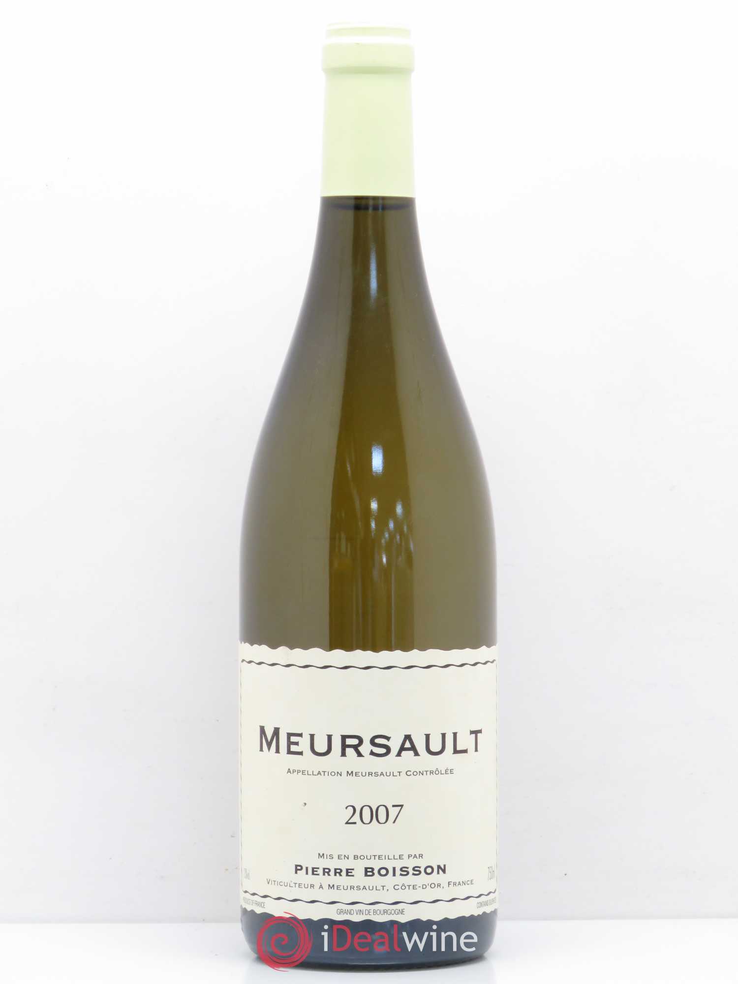 Meursault Pierre Boisson (Domaine) 2007 - Lot de 1 bouteille - 0