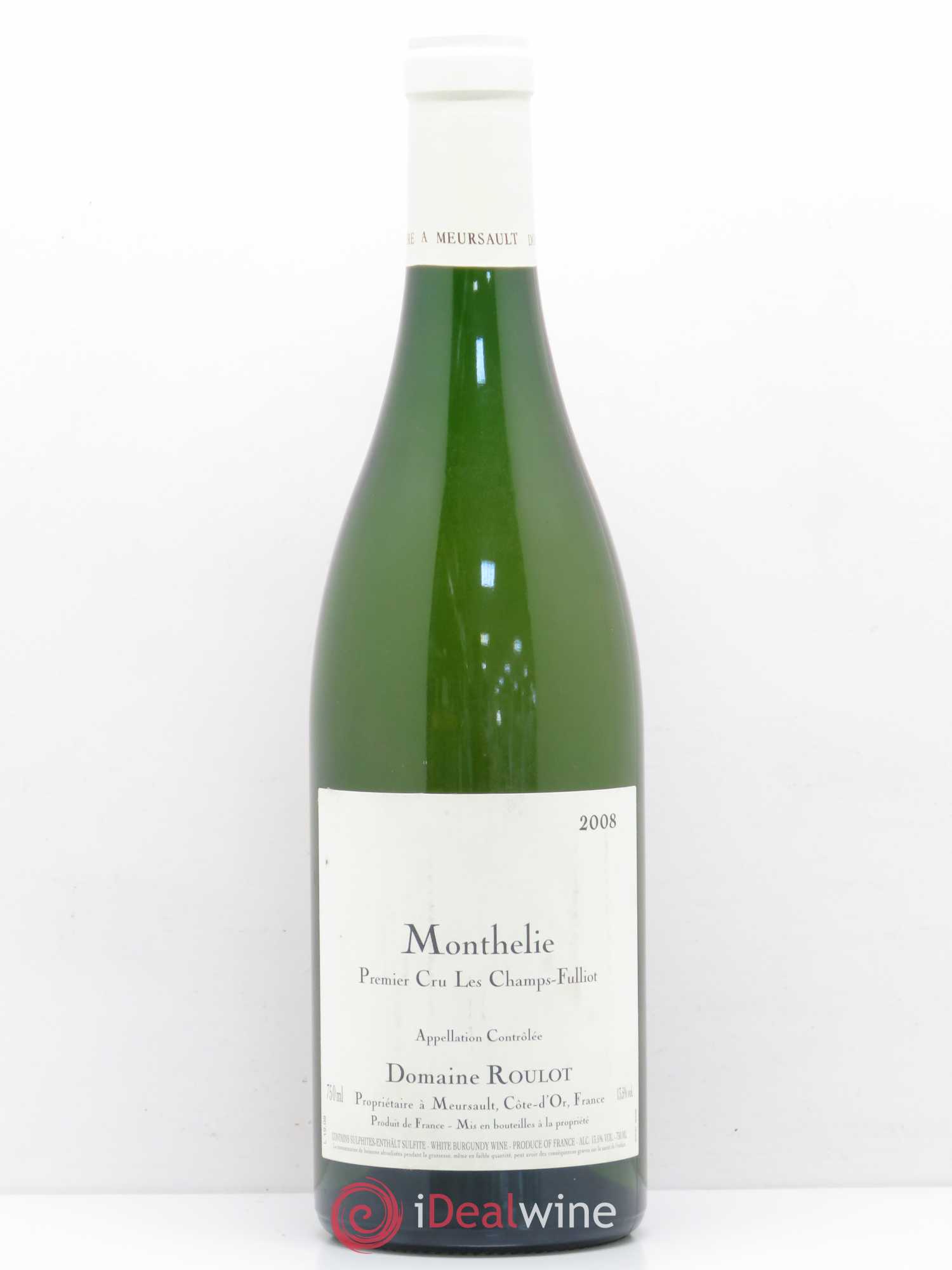 Monthélie 1er Cru Champs Fuillots Domaine Roulot 2008 - Posten von 1 Flasche - 0