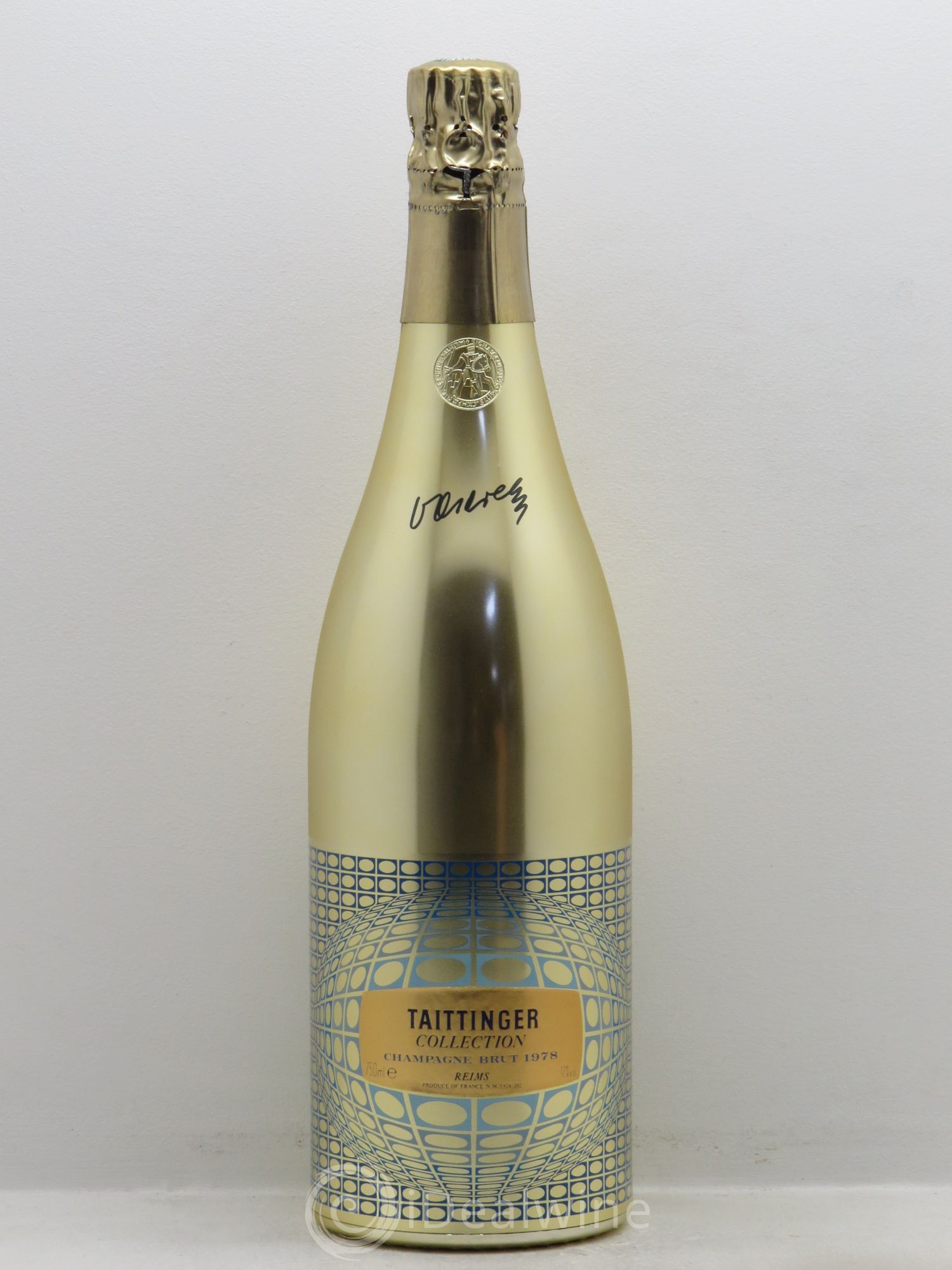 1978 - Collection Vasarely Taittinger 1978 - Lot de 1 bouteille - 0