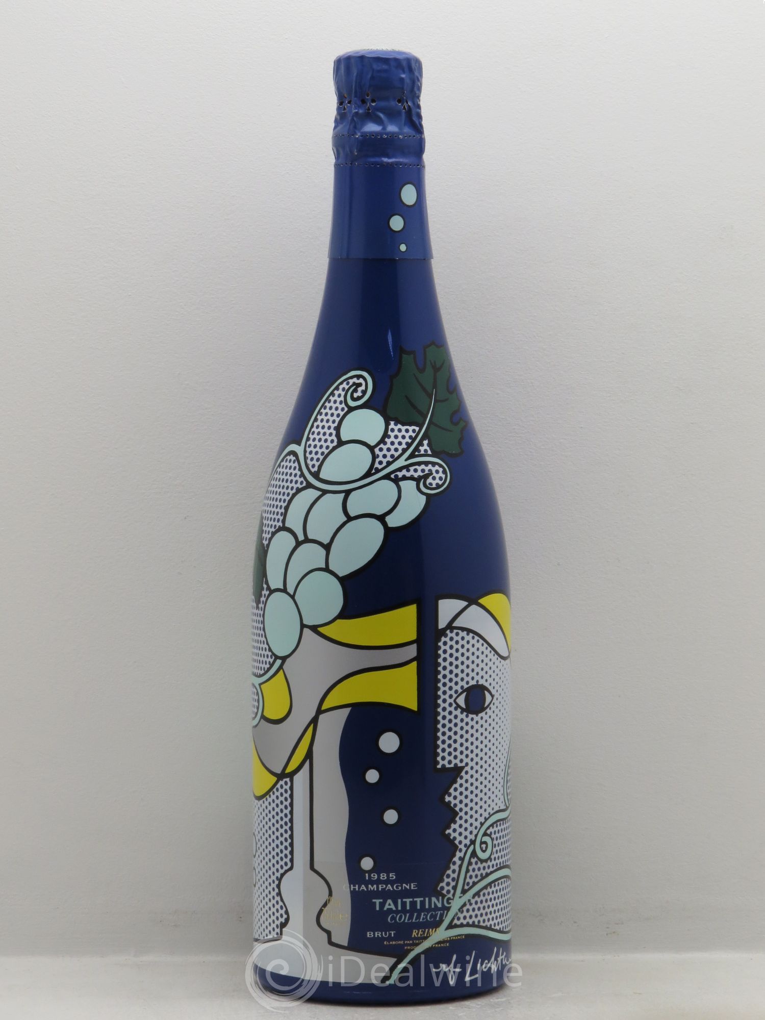 1985 - Collection Lichtenstein Taittinger 1985 - Lot de 1 bouteille - 0