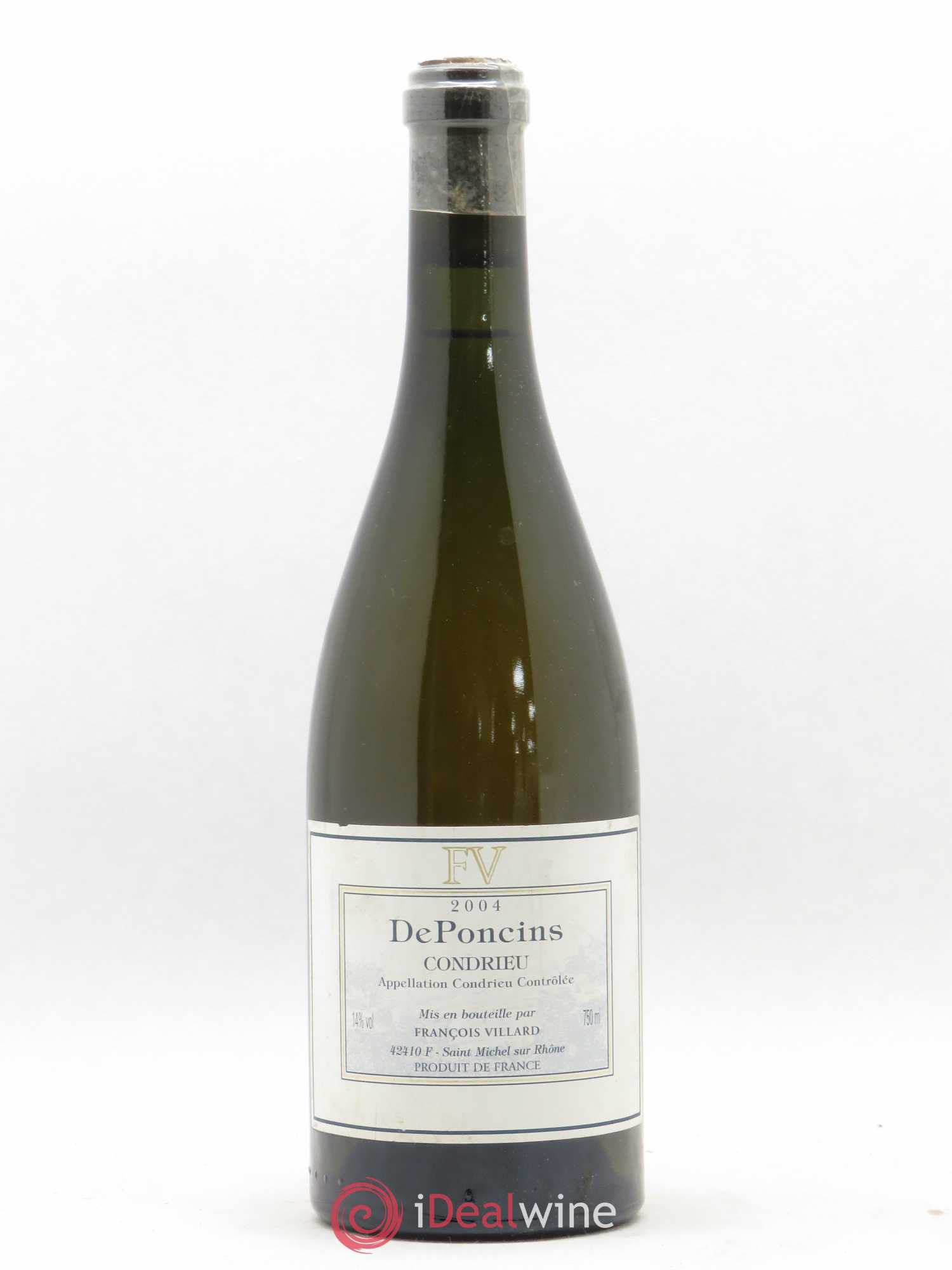 Condrieu Deponcins François Villard 2004 - Lot de 1 bouteille - 0
