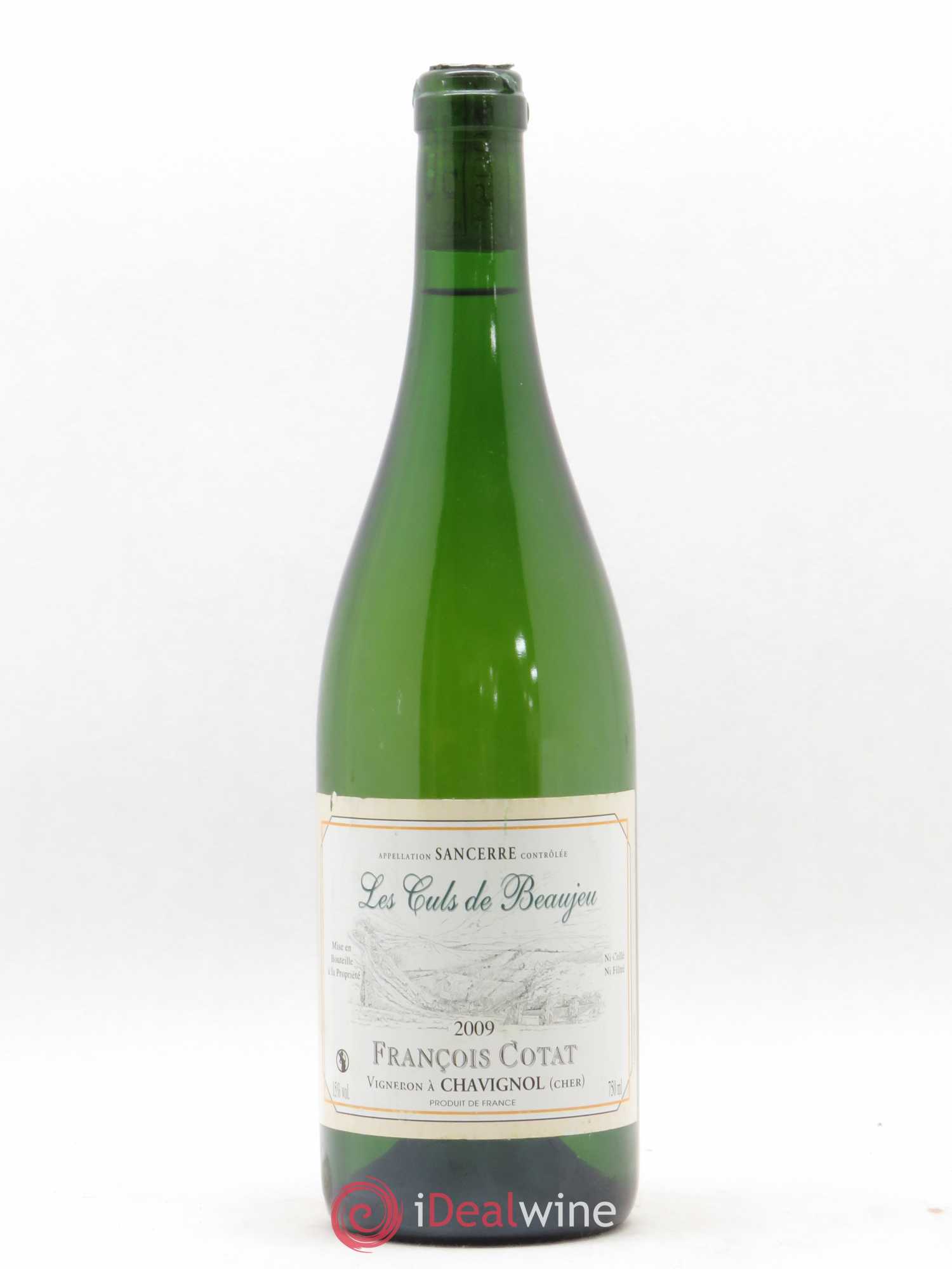 Sancerre Les Culs de Beaujeu François Cotat 2009 - Lot de 1 bouteille - 0