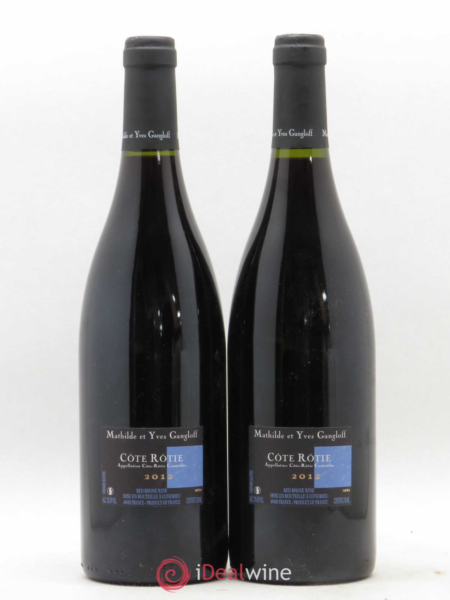 Côte-Rôtie La Barbarine Gangloff (Domaine) 2012 - Lot de 2 bouteilles - 1