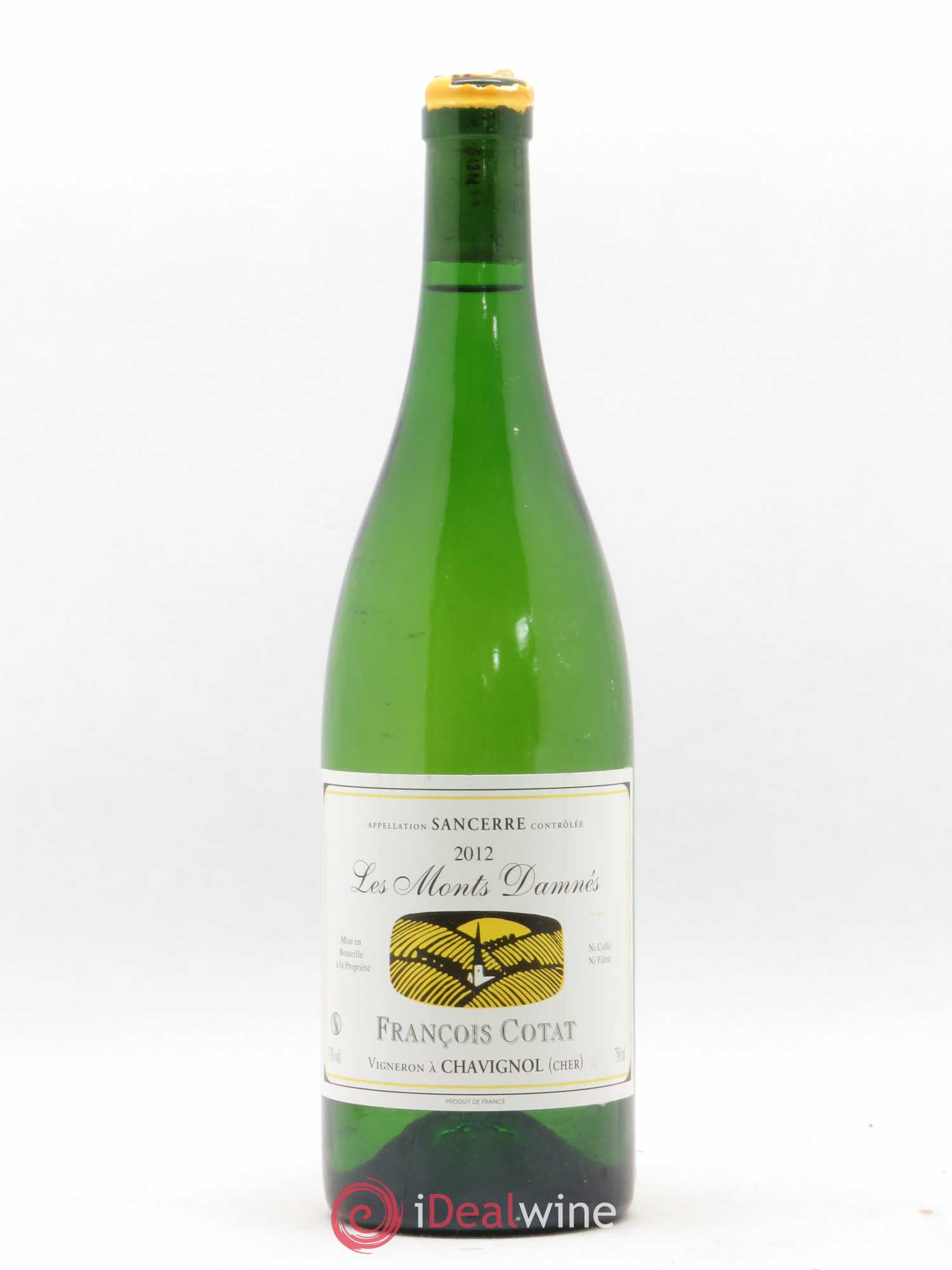 Sancerre Les Monts Damnés François Cotat 2012 - Lot de 1 bouteille - 0