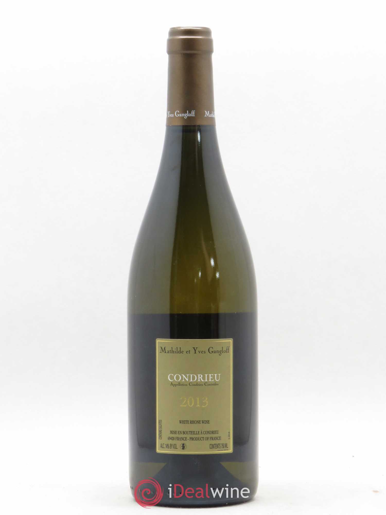 Condrieu Domaine Gangloff (Domaine) 2013 - Lot de 1 bouteille - 1