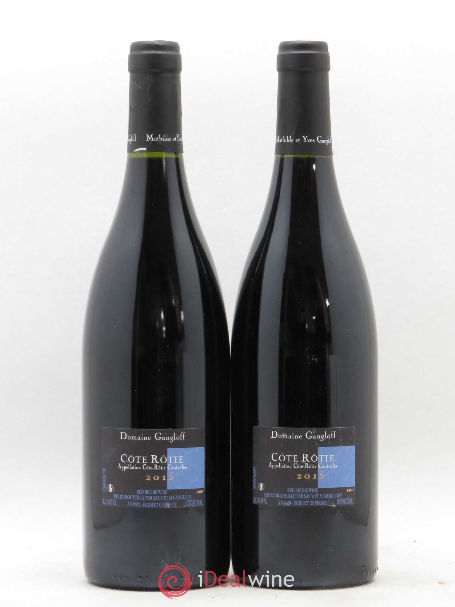 Côte-Rôtie La Barbarine Gangloff (Domaine) 2015 - Lot de 2 bouteilles - 1
