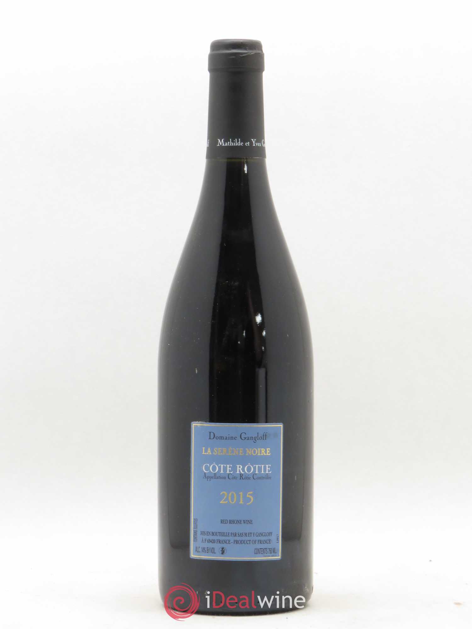 Côte-Rôtie La Sereine Noire Gangloff (Domaine) 2015 - Lotto di 1 bottiglia - 1