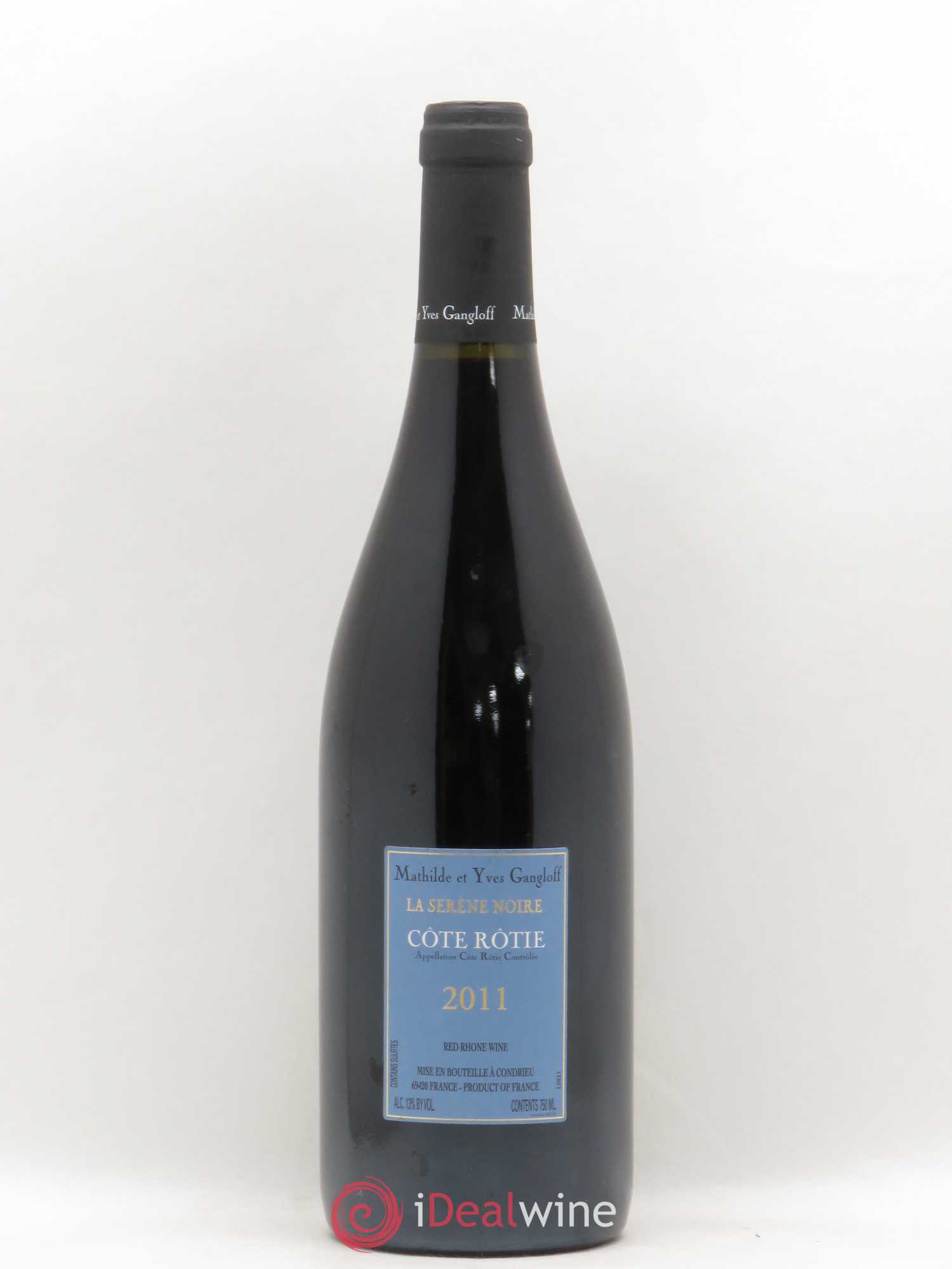 Côte-Rôtie La Sereine Noire Gangloff (Domaine) 2011 - Lot de 1 bouteille - 1