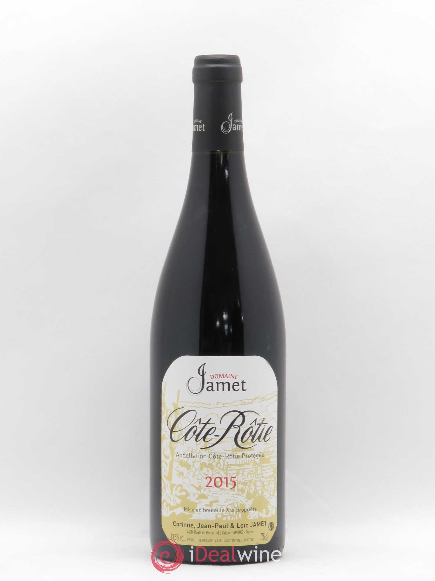 Côte-Rôtie Jamet (Domaine) 2015 - Lot de 1 bouteille - 0