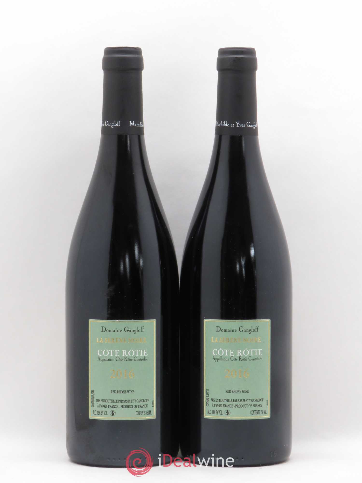 Côte-Rôtie La Sereine Noire Gangloff (Domaine) 2016 - Lot de 2 bouteilles - 1