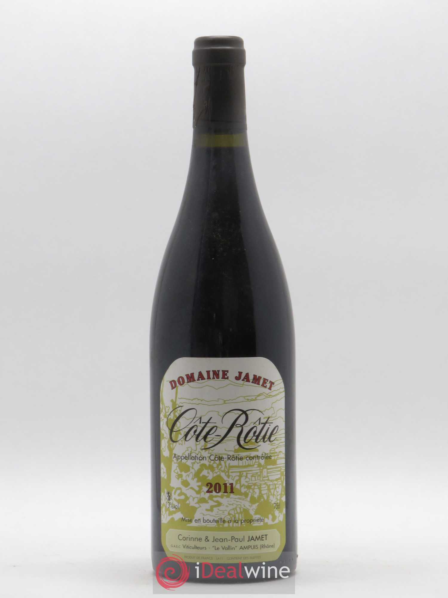 Côte-Rôtie Jamet (Domaine) 2011 - Lot de 1 bouteille - 0