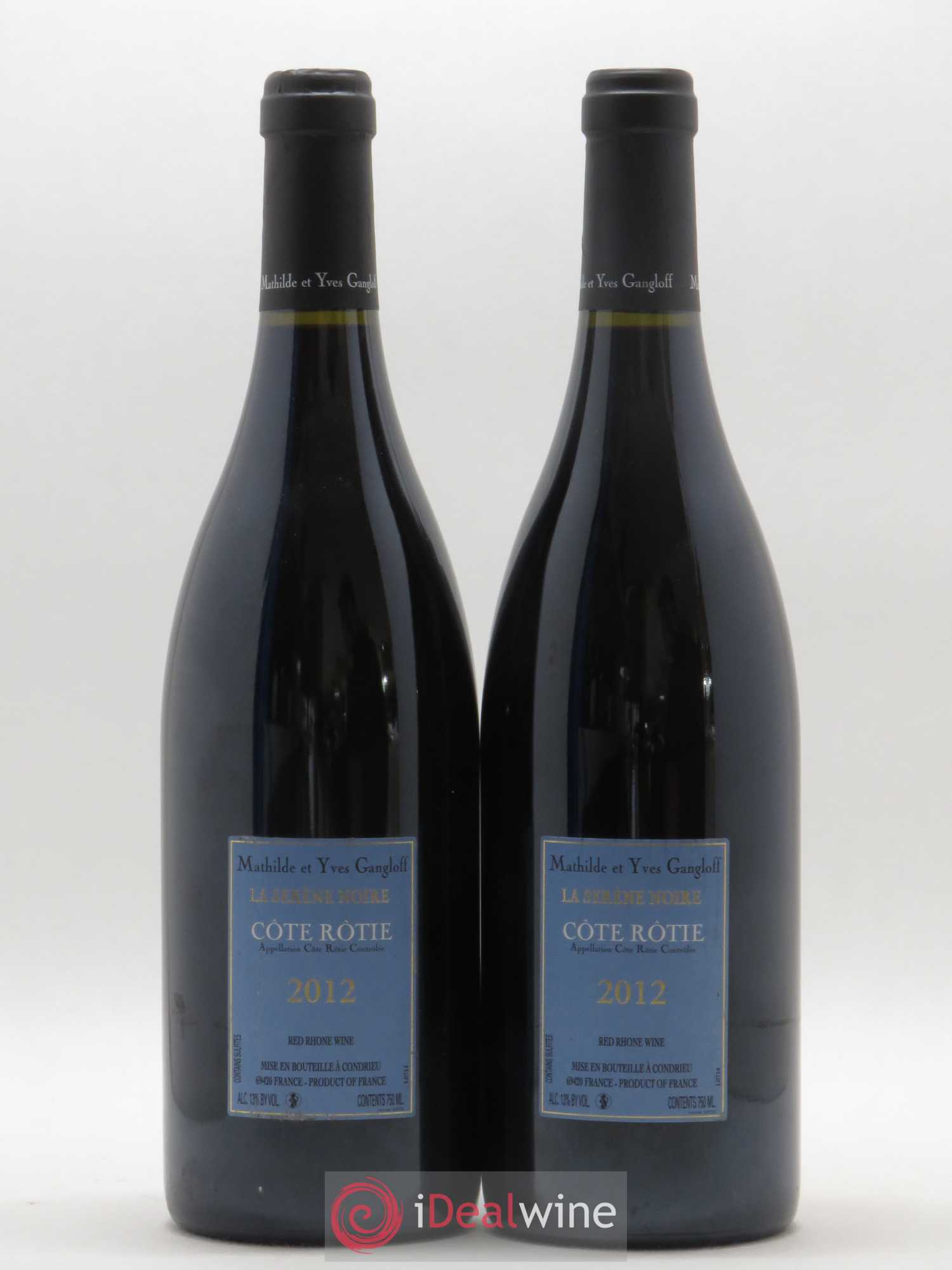 Côte-Rôtie La Sereine Noire Gangloff (Domaine) 2012 - Lot de 2 bouteilles - 1