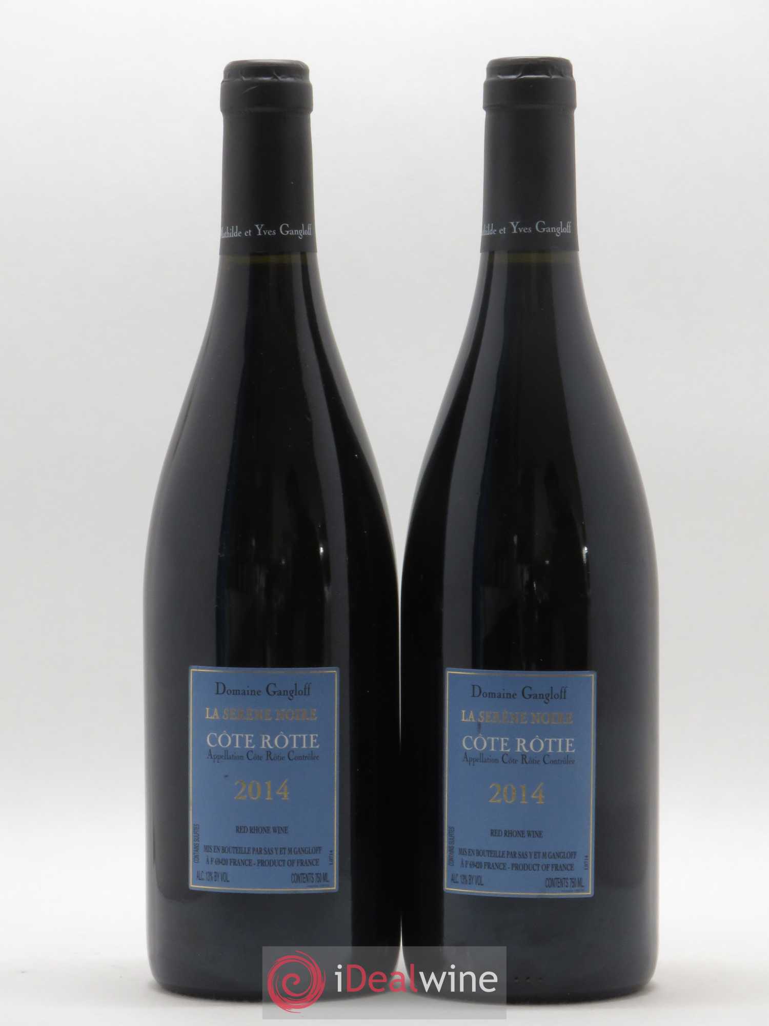 Côte-Rôtie La Sereine Noire Gangloff (Domaine) 2014 - Lotto di 2 bottiglie - 1
