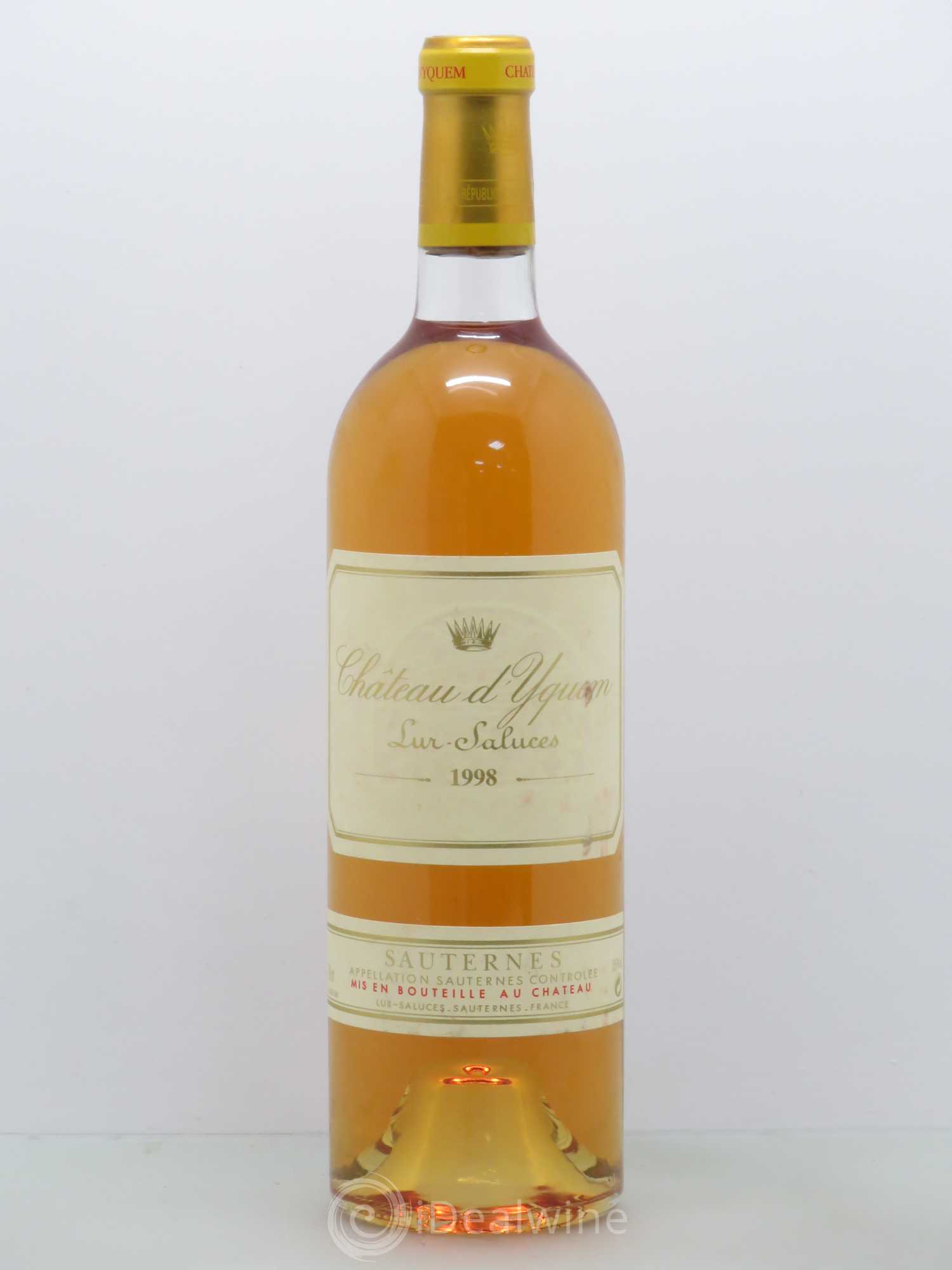 Château d' Yquem 1er Cru Classé Supérieur 1998 - Lotto di 1 bottiglia - 0