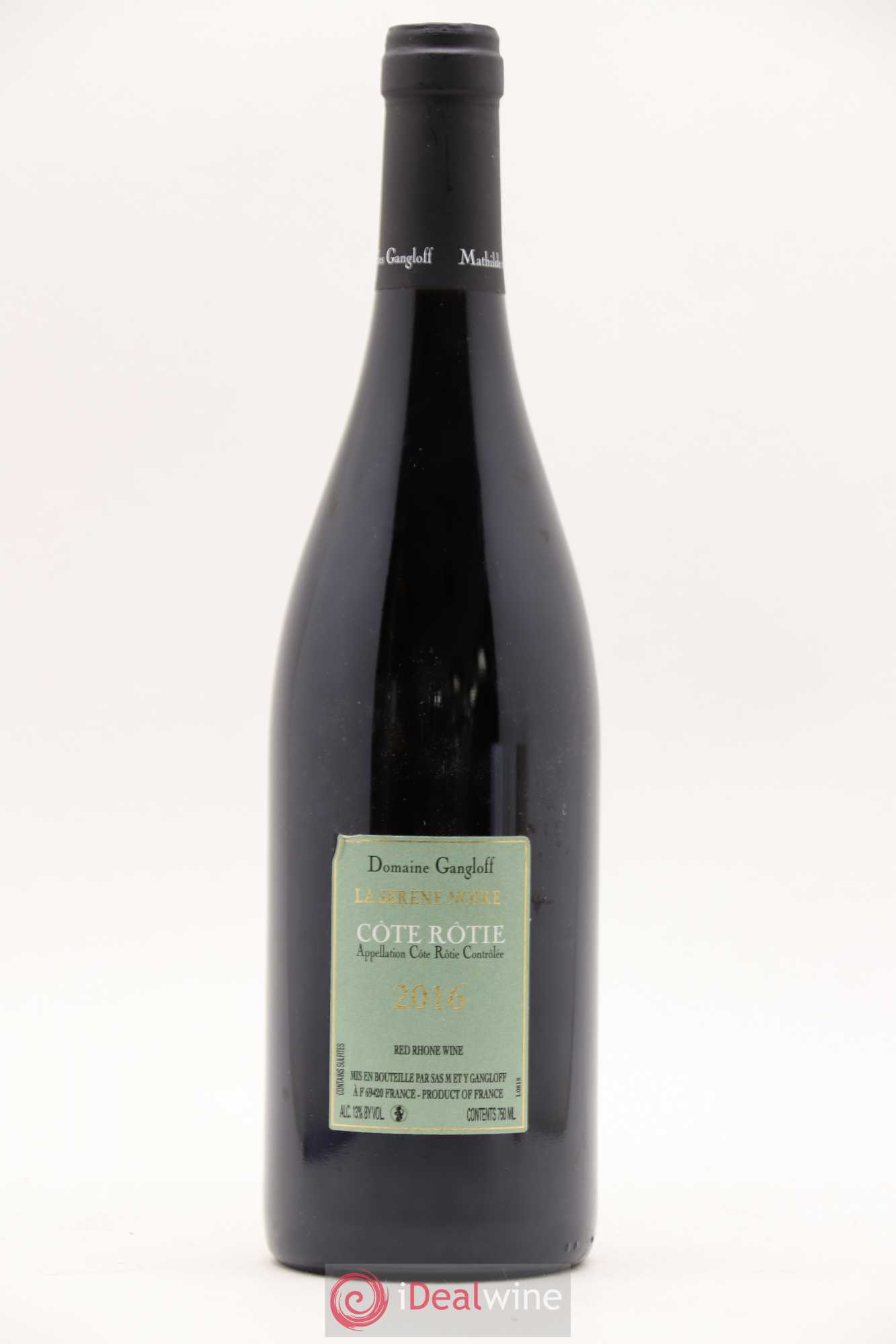 Côte-Rôtie La Sereine Noire Gangloff (Domaine) 2016 - Lot de 1 bouteille - 1