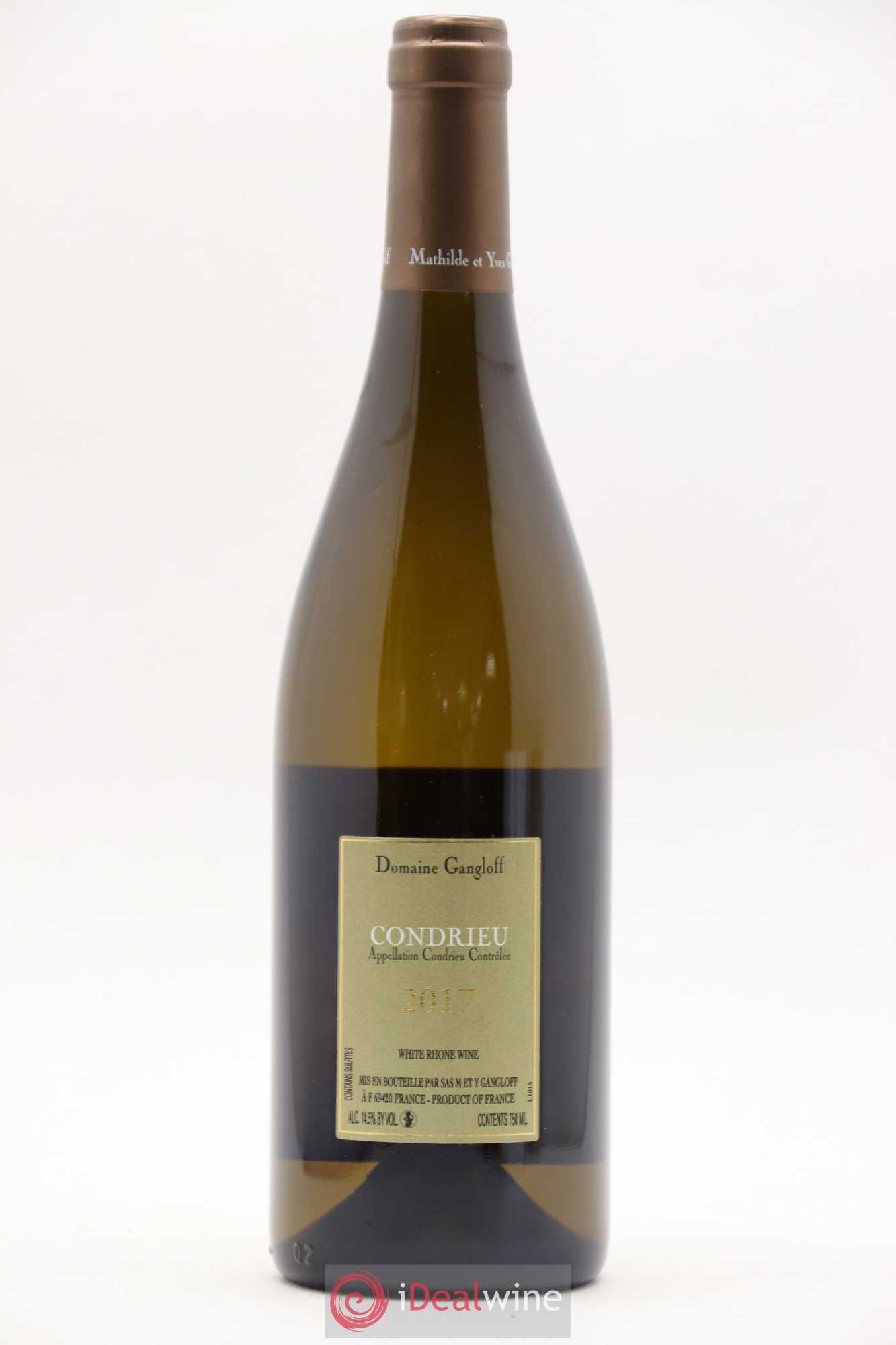 Condrieu Domaine Gangloff (Domaine) 2017 - Lot de 1 bouteille - 1
