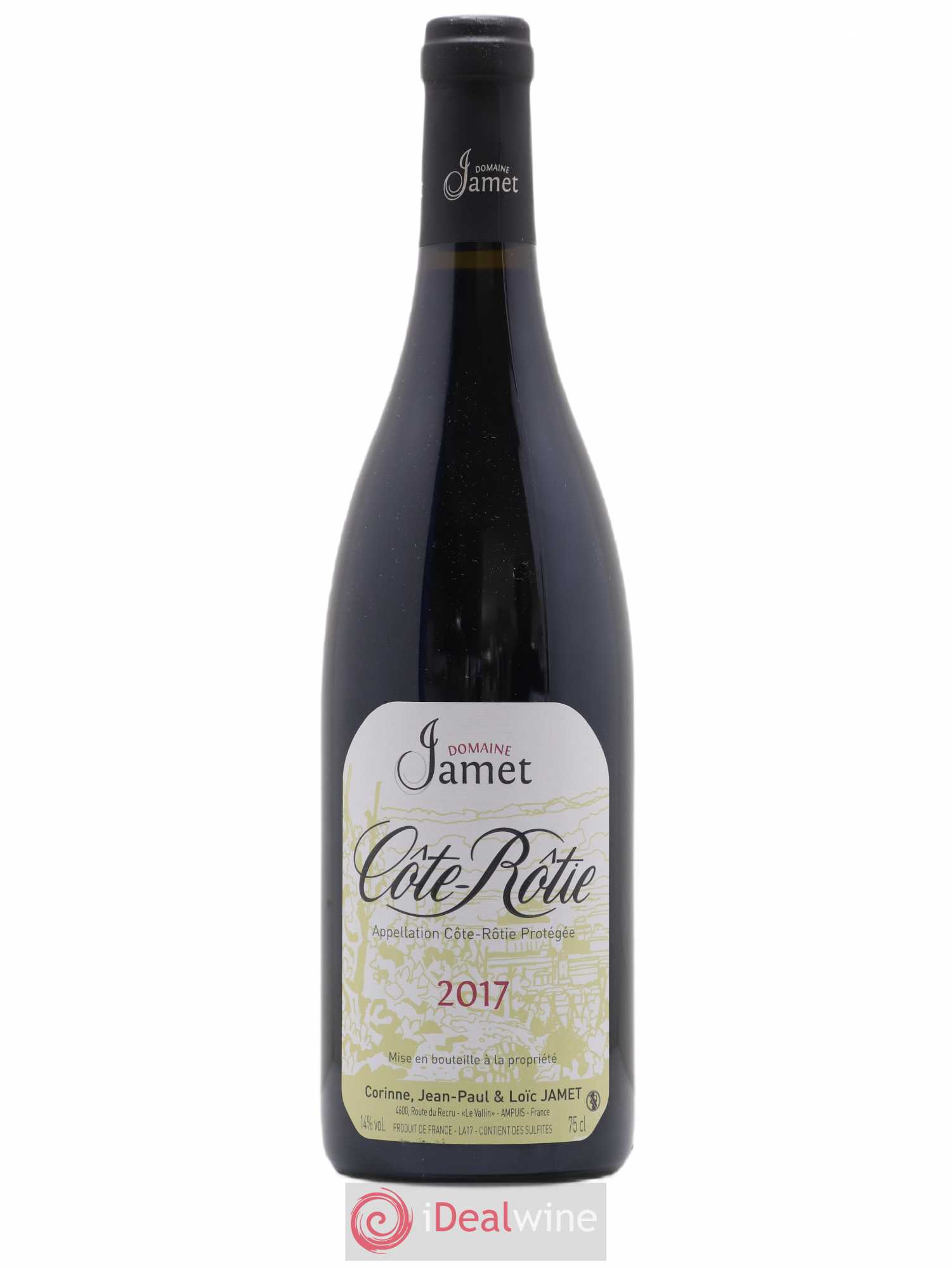 Côte-Rôtie Jamet (Domaine) 2017 - Lot de 1 bouteille - 0