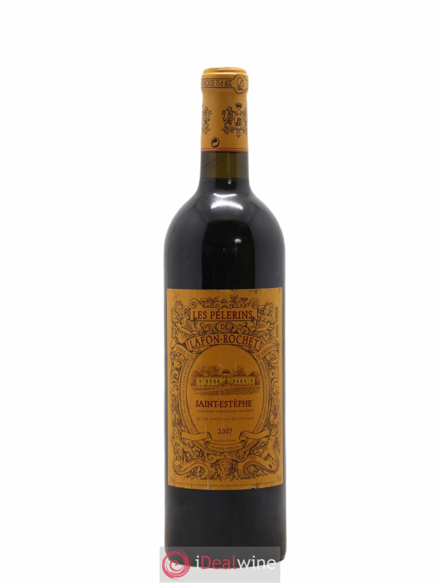 Saint-Estèphe Les Pelerins de Lafon Rochet 2007 - Posten von 1 Flasche - 0