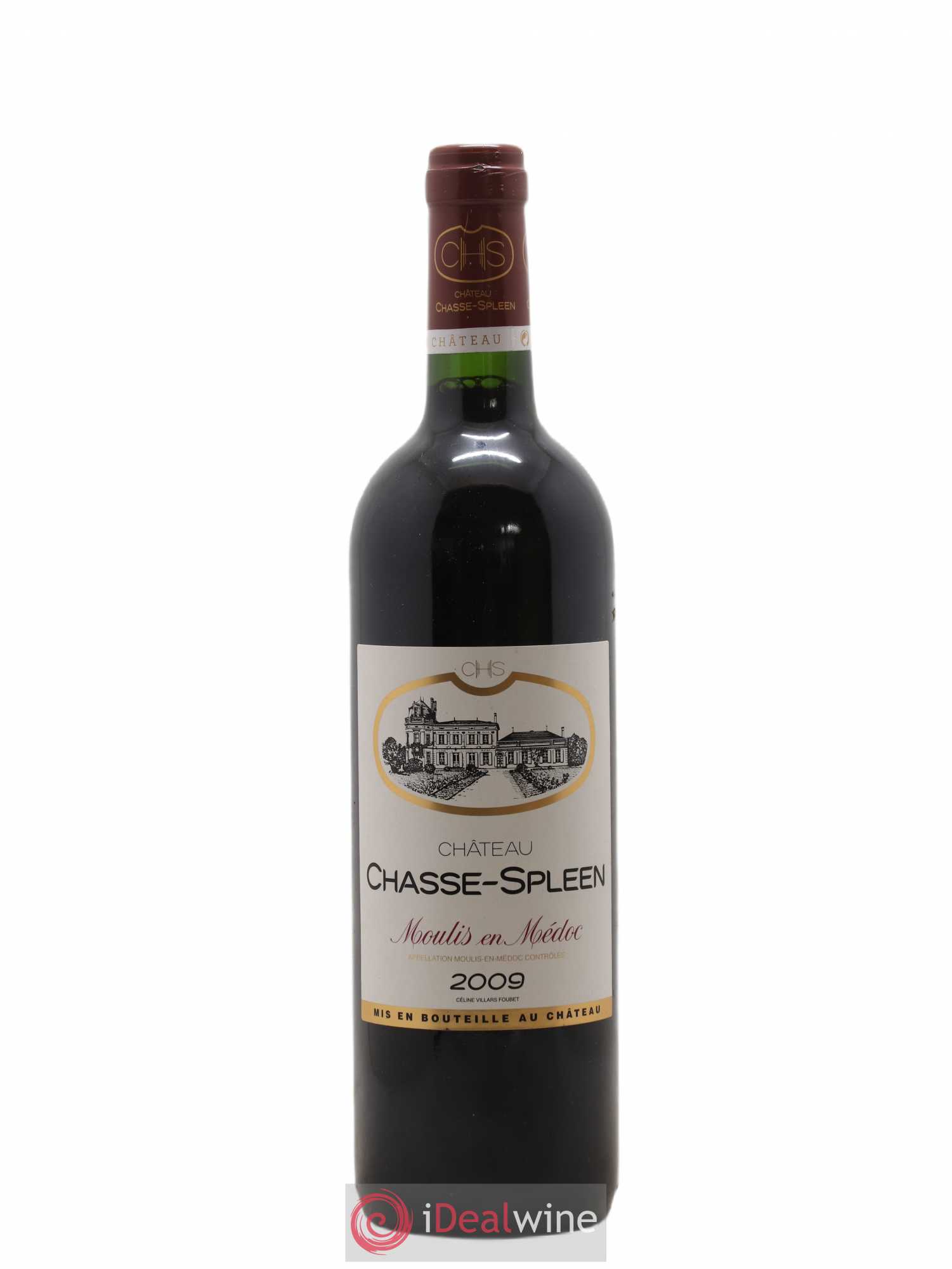 Château Chasse Spleen 2009 - Lot de 1 bouteille - 0