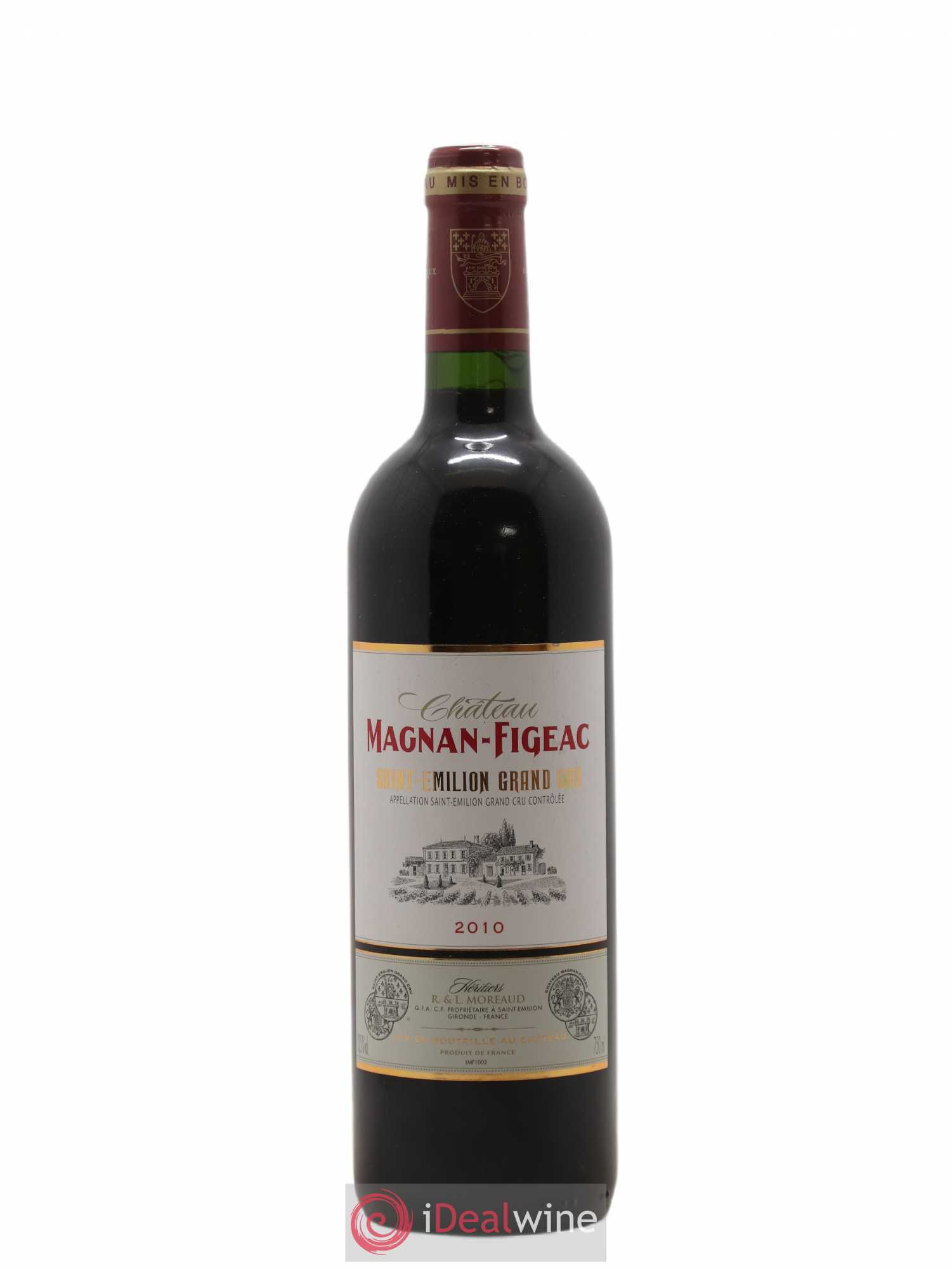 Saint-Émilion Grand Cru Chateau Magnan-Figeac 2010 - Lot of 1 bottle - 0