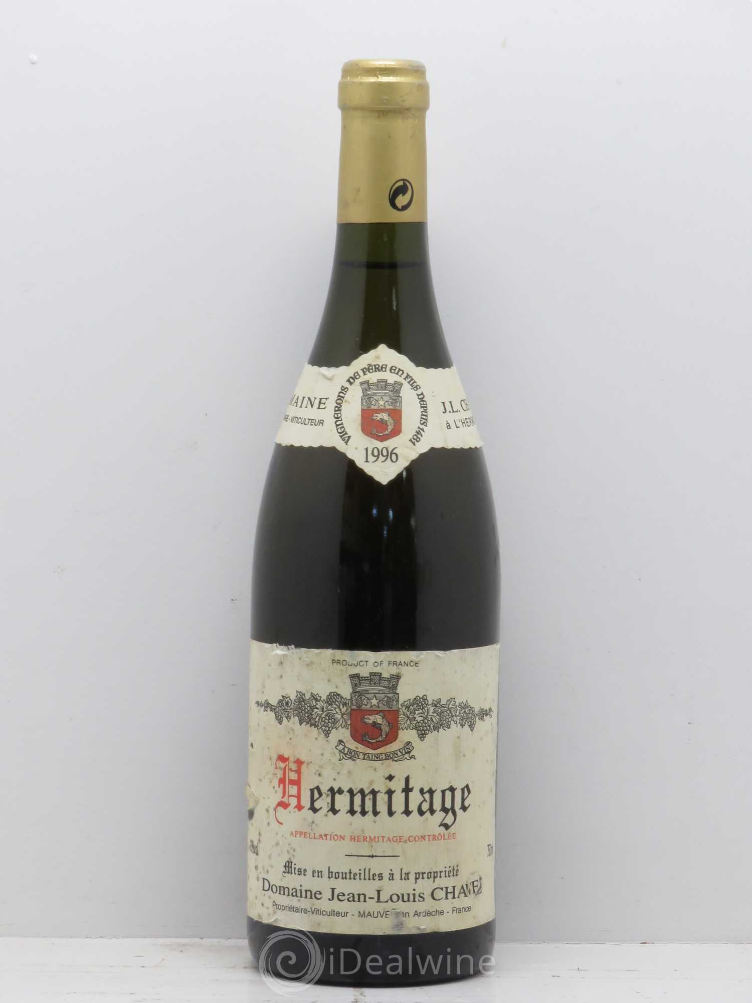 Hermitage Jean-Louis Chave 1996 - Lot de 1 bouteille - 0