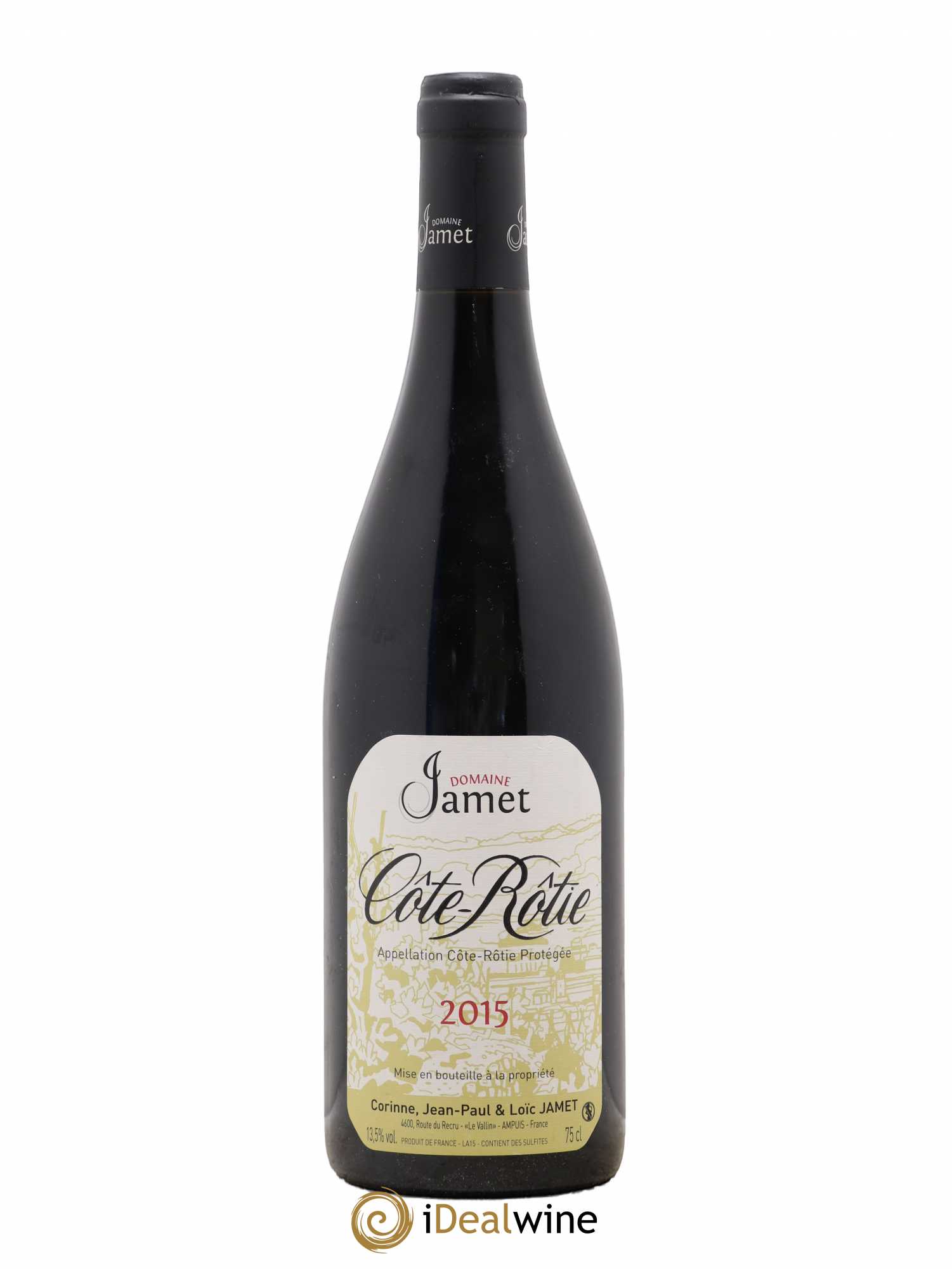 Côte-Rôtie Jamet (Domaine) 2015 - Lot de 1 bouteille - 0