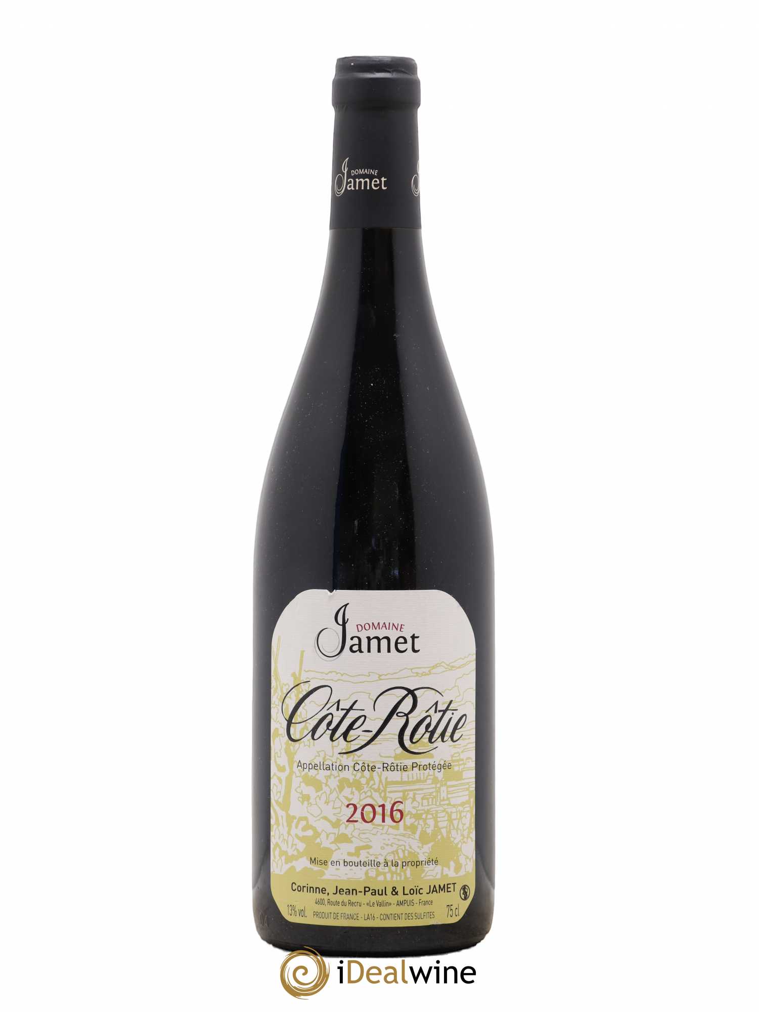 Côte-Rôtie Jamet (Domaine) 2016 - Lot de 1 bouteille - 0