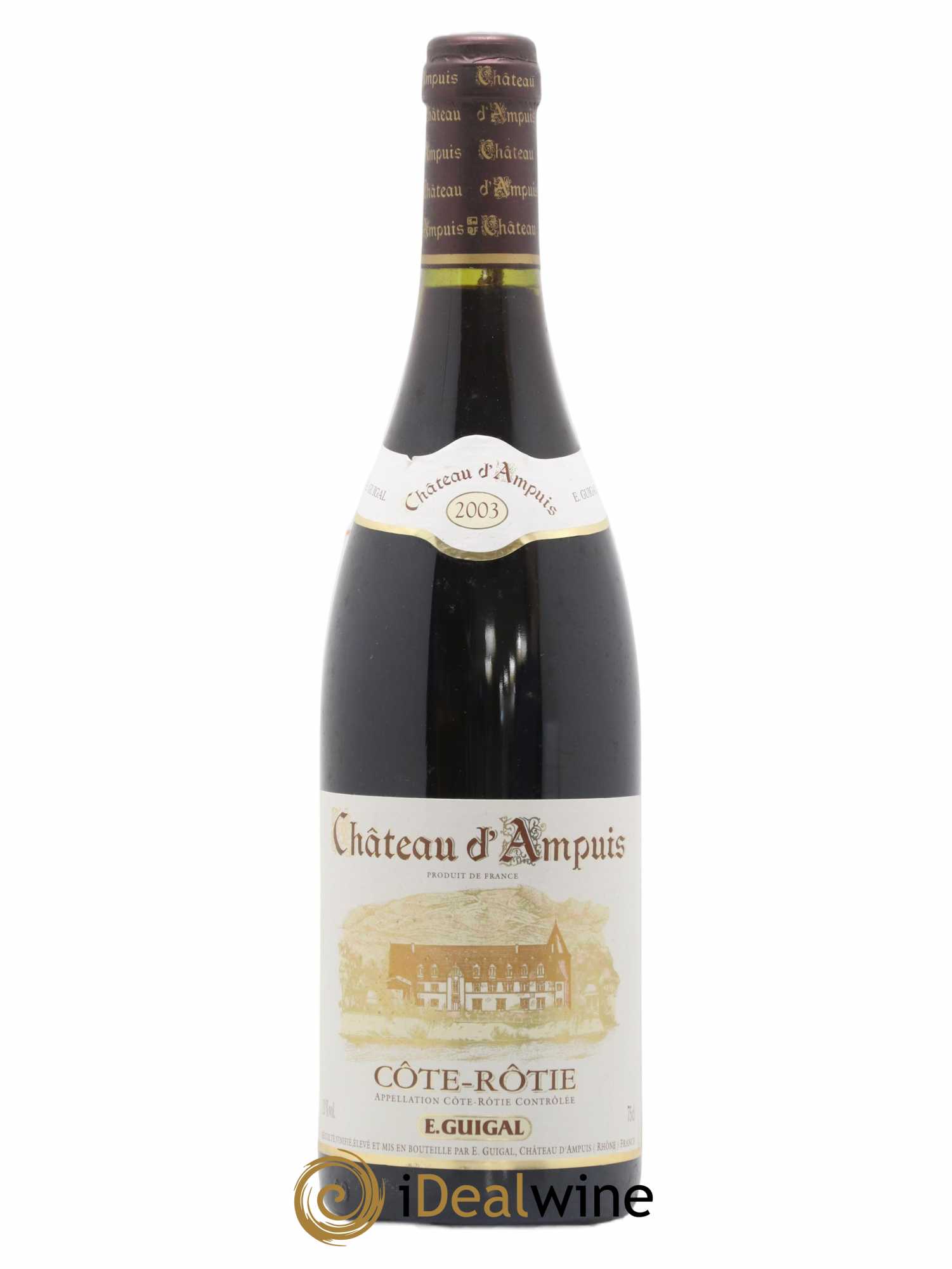 Côte-Rôtie Château d'Ampuis Guigal 2003 - Lot de 1 bouteille - 0