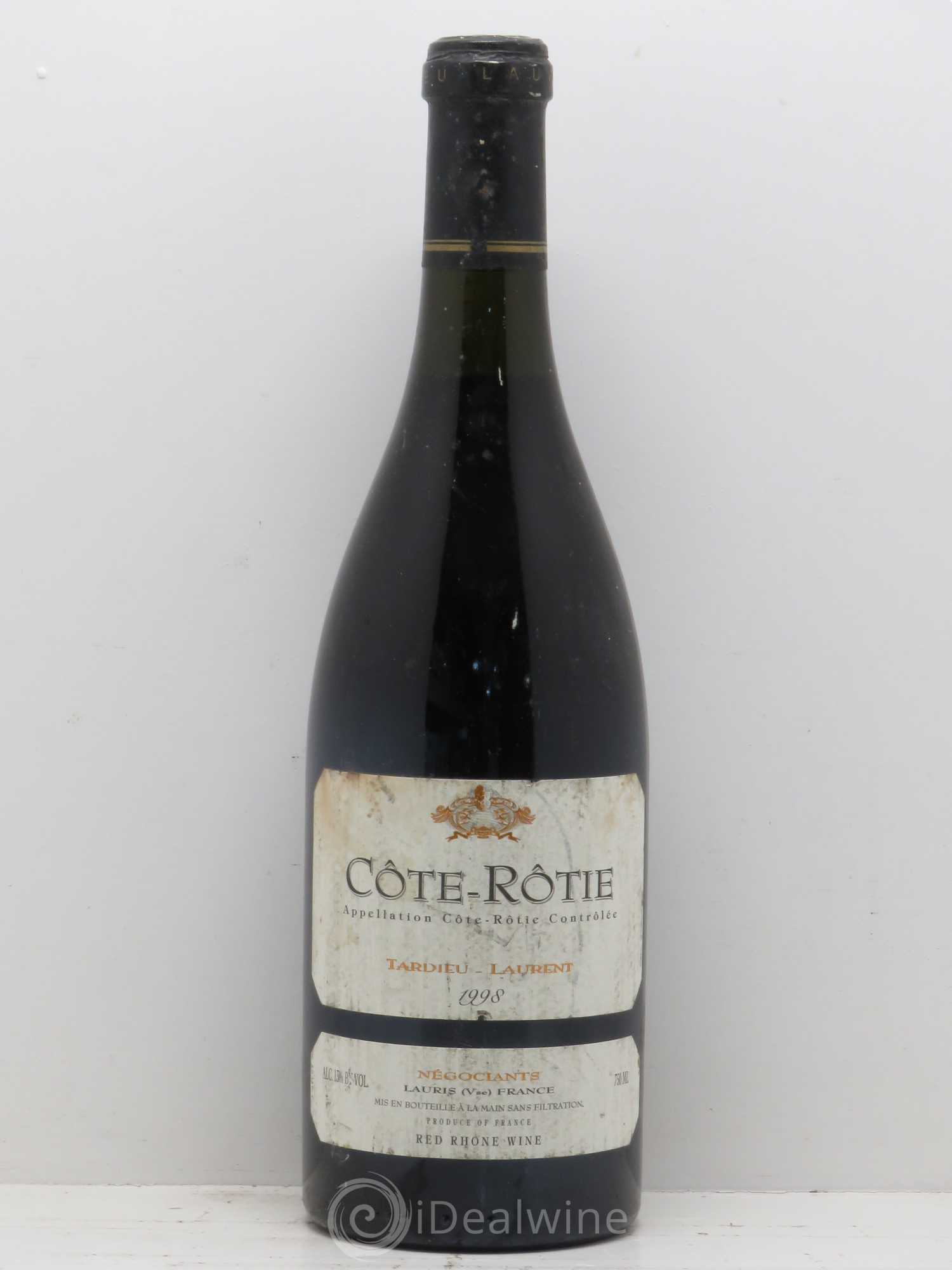 Côte-Rôtie Maison Tardieu-Laurent 1998 - Lot de 1 bouteille - 0