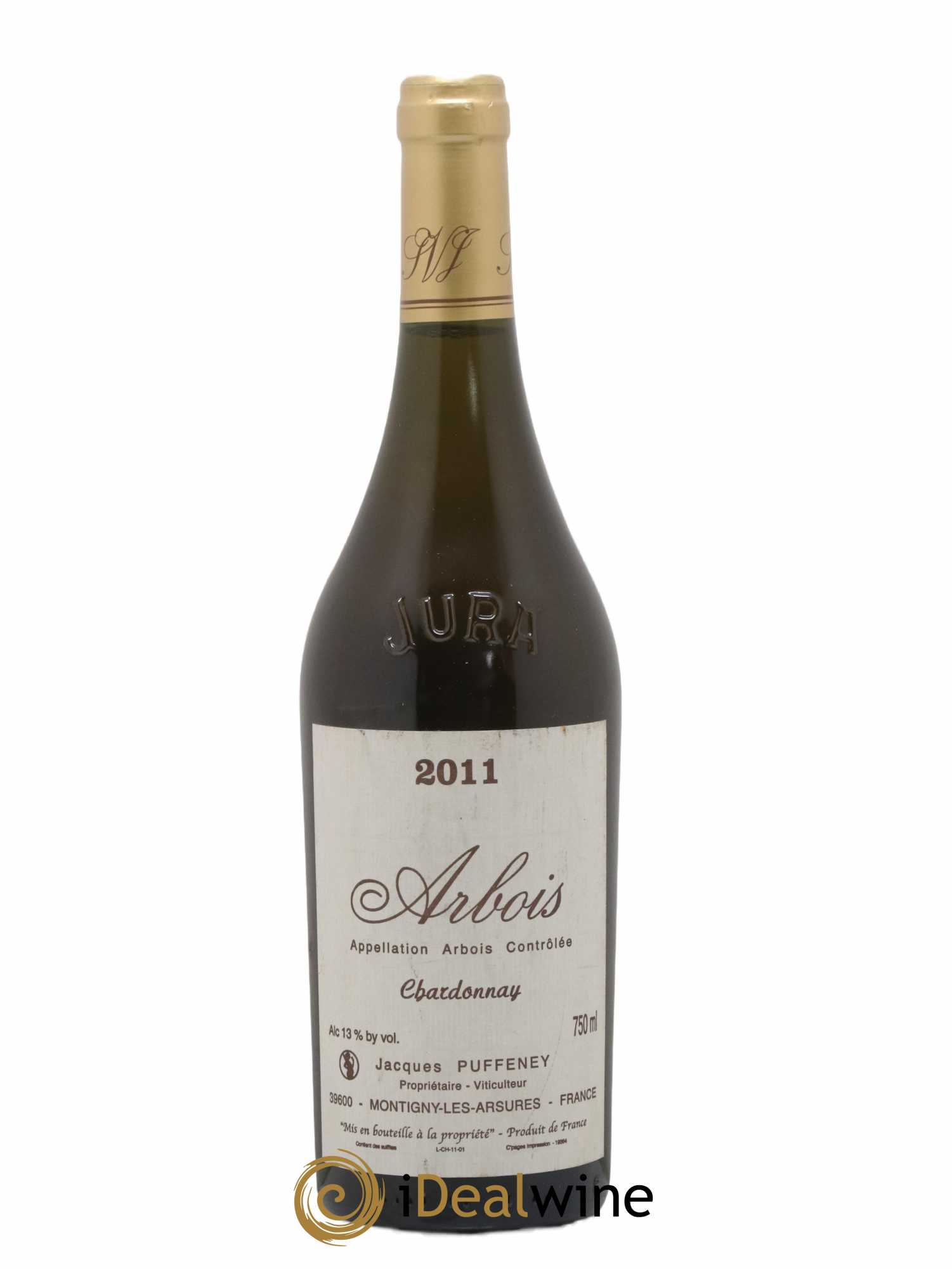 Arbois Chardonnay Jacques Puffeney 2011 - Lot de 1 bouteille - 0